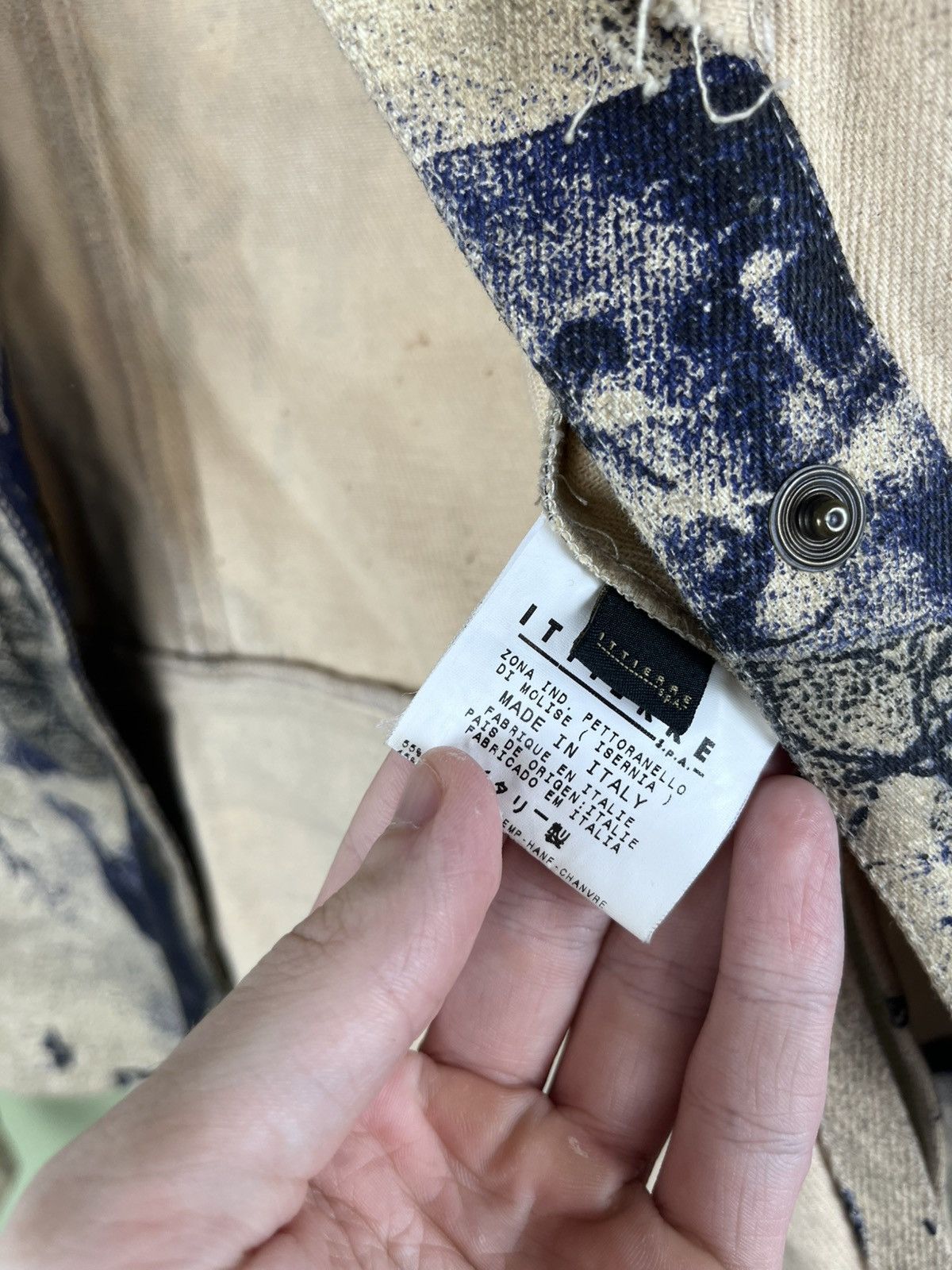 Roberto Cavalli Vintage Renaissance Roberto Cavalli Napoleon Denim Jacket Size XS / US 0-2 / IT 36-38 - 16 Thumbnail