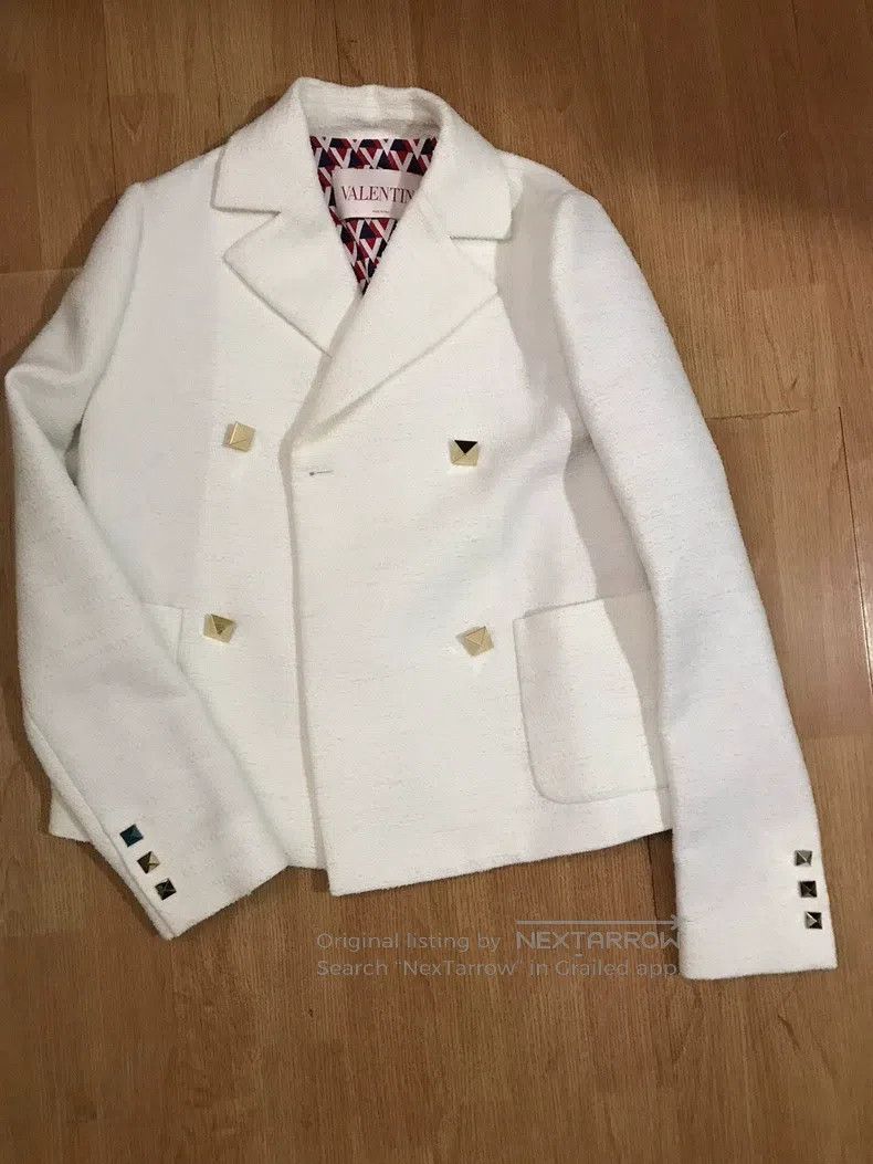 Other Valentino Women's double-breasted casual jacket Size S / US 4 / IT 40 - 2 Thumbnail