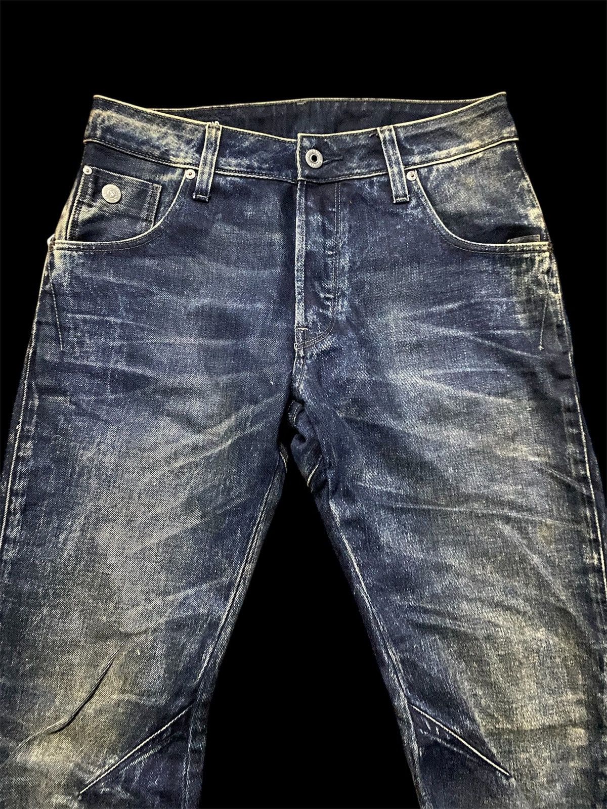 G-Star G-Star Raw 3D Curve Leg Tapered Denim Size US 30 / EU 46 - 4 Thumbnail