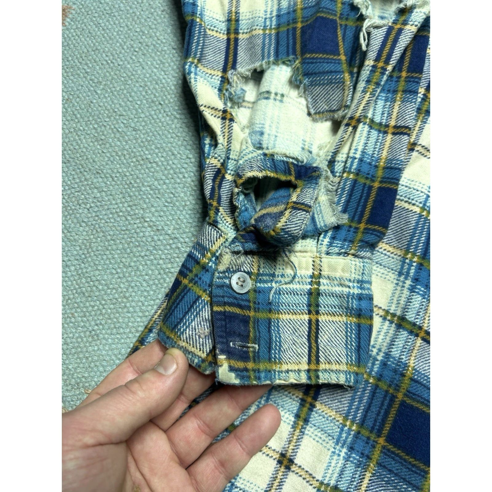 Vintage **Vintage 80s Kingsport Large Flannel Plaid Shirt** User: Vintage 80s Kingsport Large Flannel Plaid Shirt Size US L / EU 52-54 / 3 - 3 Thumbnail