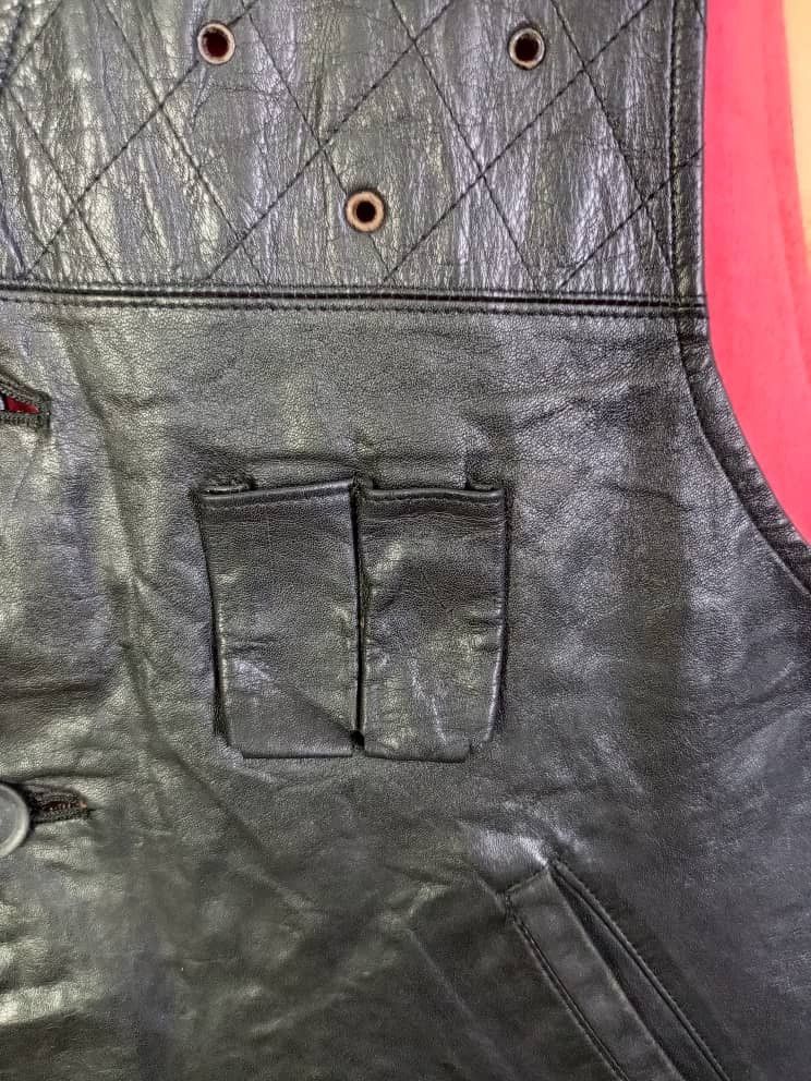 Japanese Brand × Vintage Vintage Japanese Leather Best jacket Size US L / EU 52-54 / 3 - 5 Thumbnail