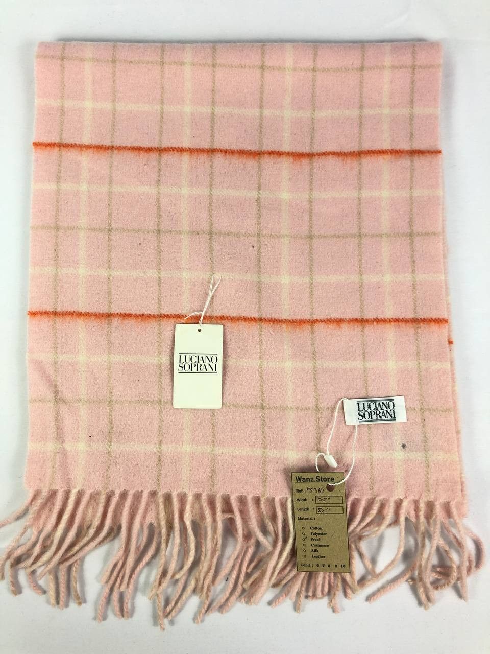 Vintage Luciano Soprani Scarf / Muffler / Neckwear FS362 Size ONE SIZE - 9 Thumbnail