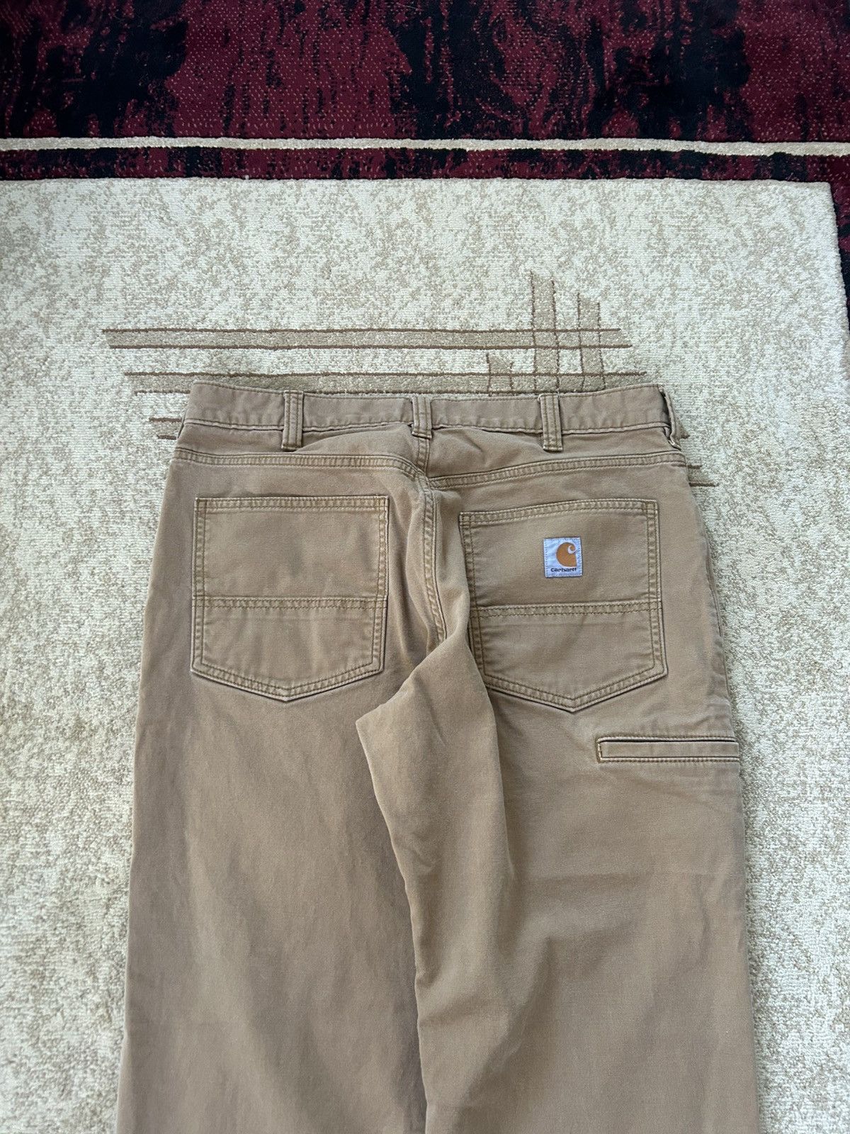 Carhartt Carhartt Tan Utility Carpenter Pants Size US 34 / EU 50 - 8 Thumbnail