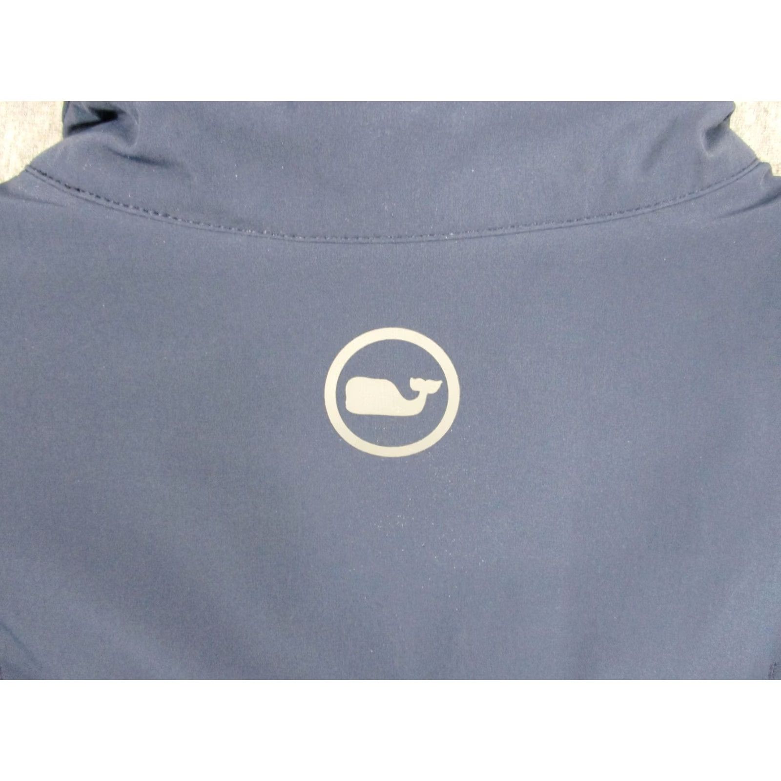 Vineyard Vines Vineyard Vines Jim Nantz by Vineyard Vines Mens Small Brenton Hotel Newport RI Blue Softshell Vest Zip Front Pockets Stand-Up Collar Golf Size US S / EU 44-46 / 1 - 7 Thumbnail