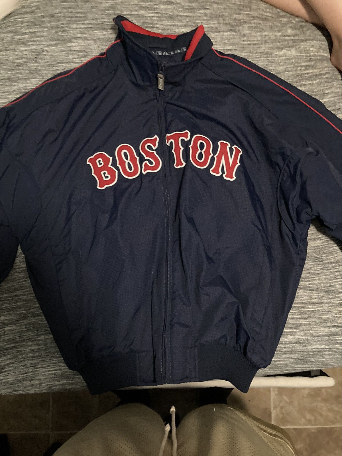 Retailer Vintage Majestic MLB Boston Red Sox Zipper Jacket 3435