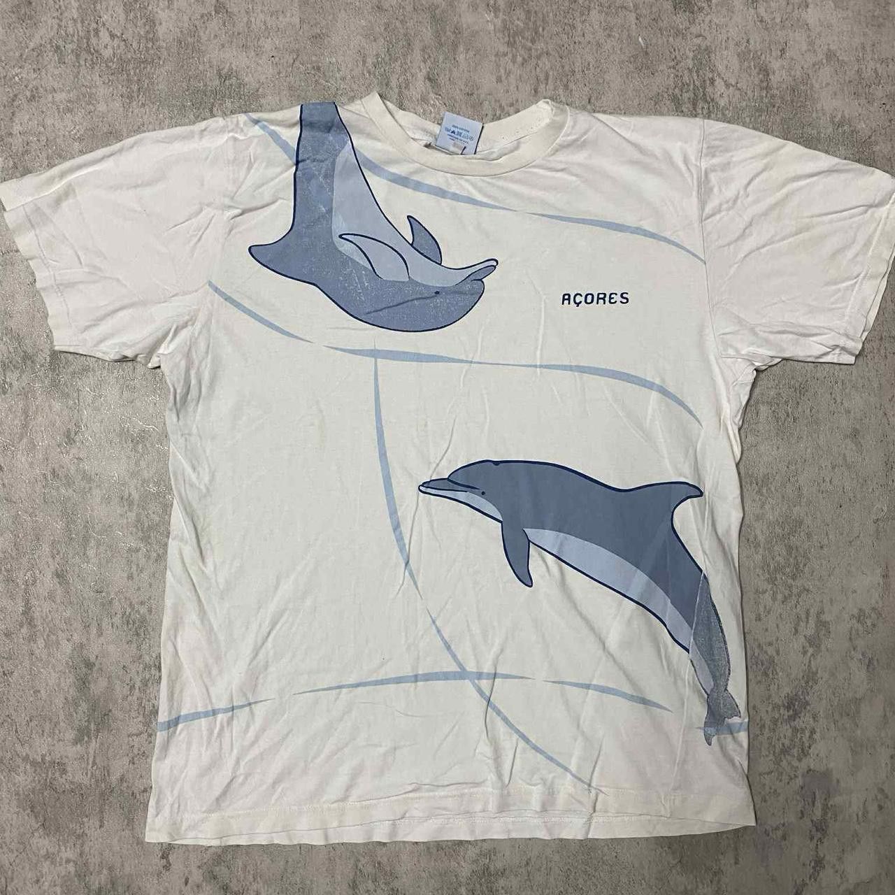 Other 90s Dolphin Acres white cotton t-shirt Size US XXL / EU 58 / 5 - 1 Thumbnail