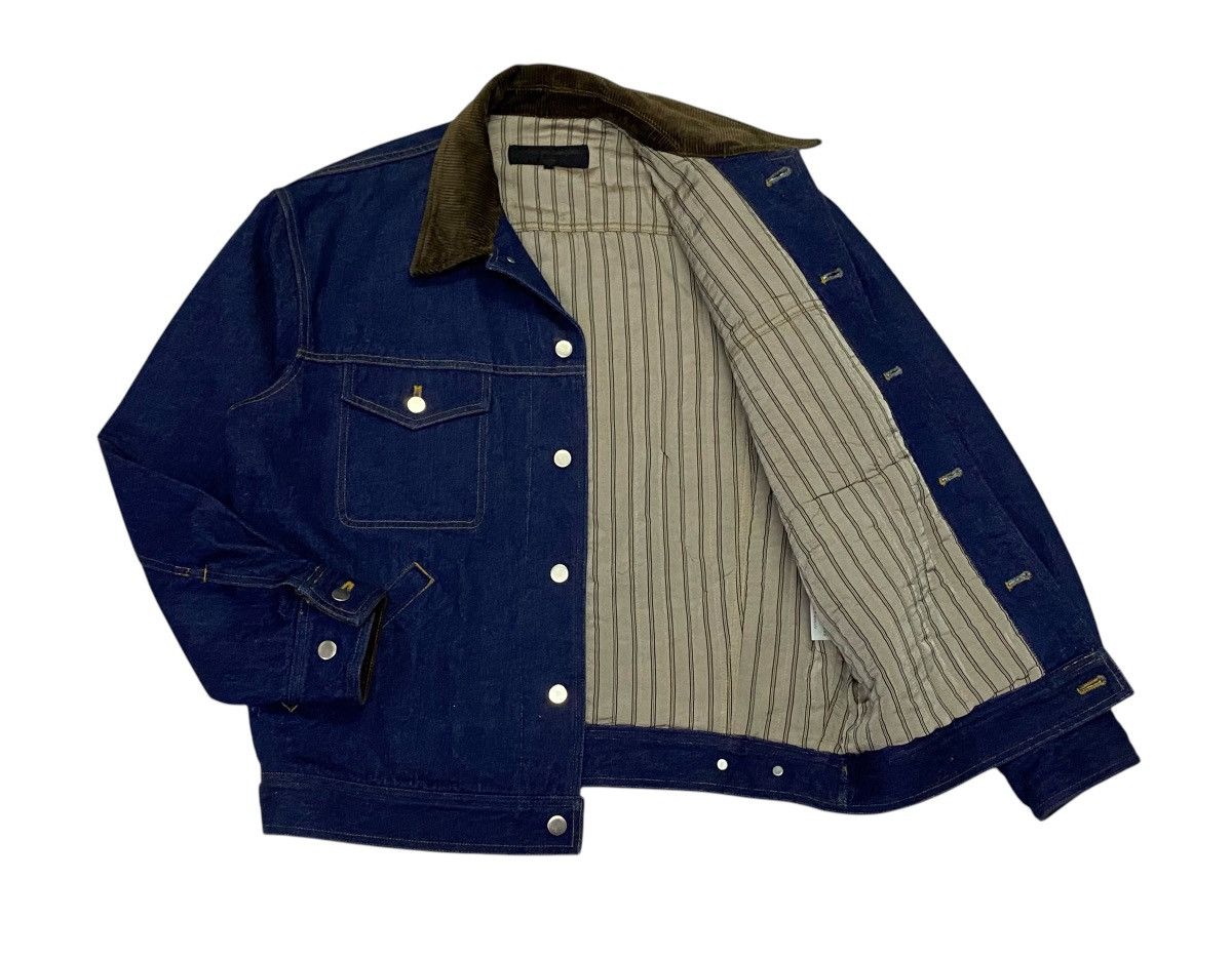 Comme des Garcons Rare🔥Vintage Comme Des Garçons Homme Denim Jacket Size US M / EU 48-50 / 2 - 6 Thumbnail