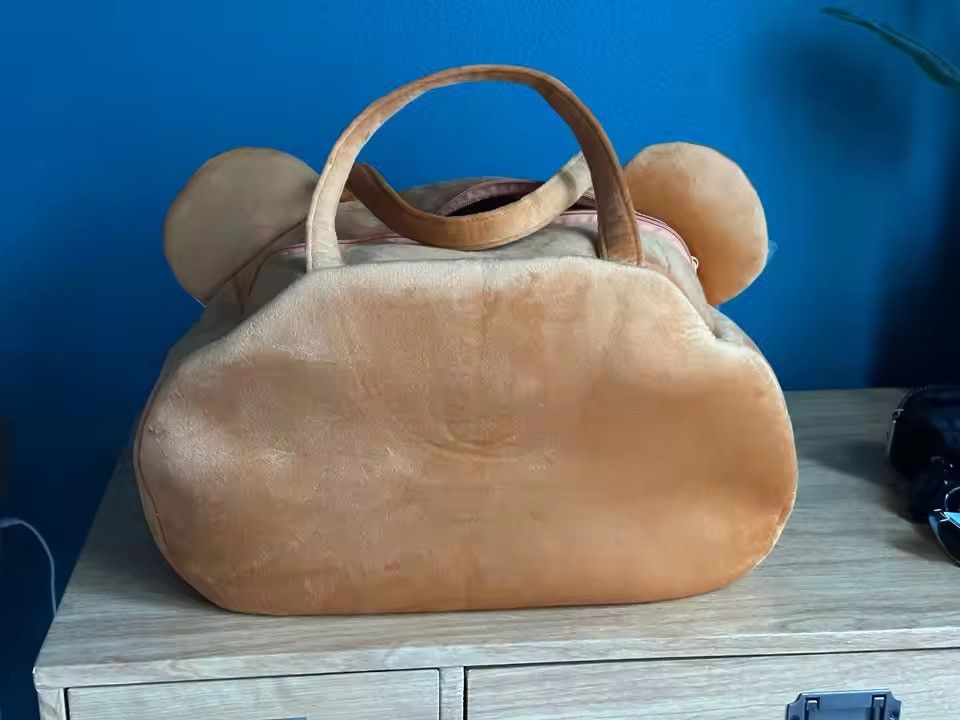 Japanese Brand Kawaii Rilakkuma Plush Tote Bag Shoulder Bag Size ONE SIZE - 6 Thumbnail