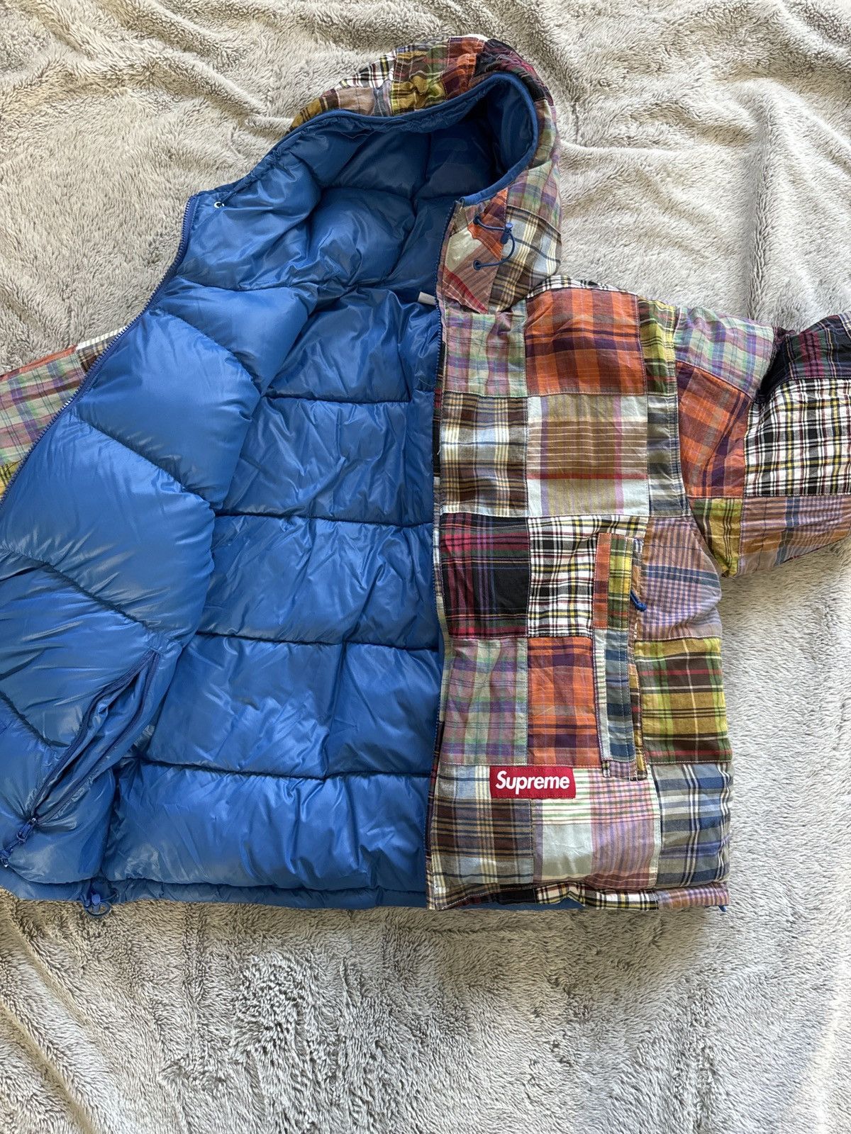 Supreme Supreme Madras Reversible WINDSTOPPER Puffer Jacket