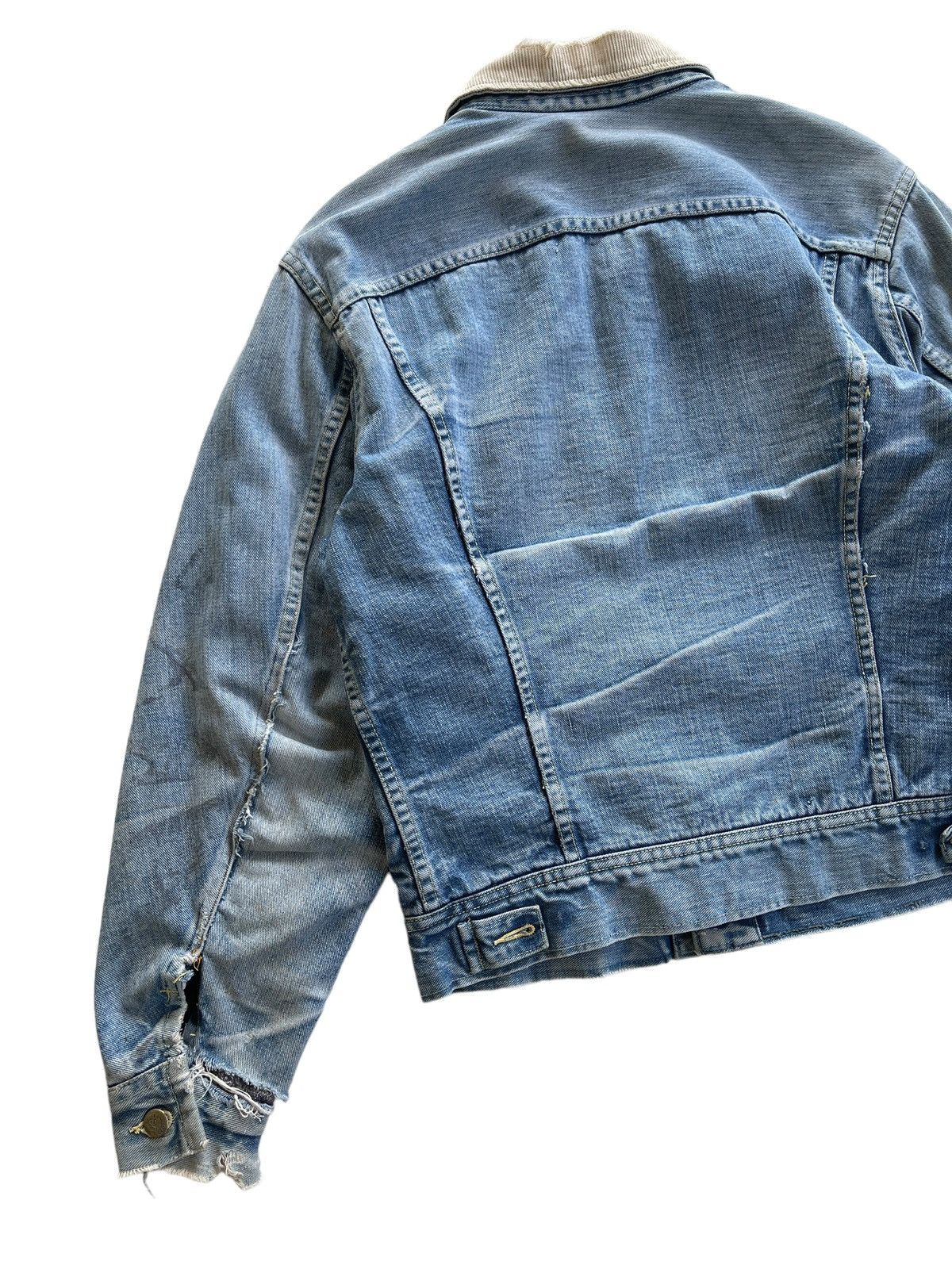 Lee 1960s Lee Storm Rider 101 LJ Blanket Denim Jacket Size US S / EU 44-46 / 1 - 9 Thumbnail