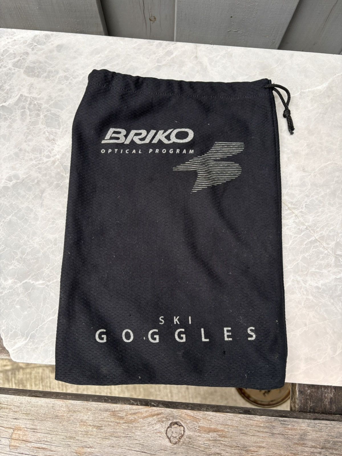 Oakley × RayBan × Vintage Briko Sunglasses B-Zone Cycling Goggles 2000s Y2K Angular Size ONE SIZE - 8 Thumbnail
