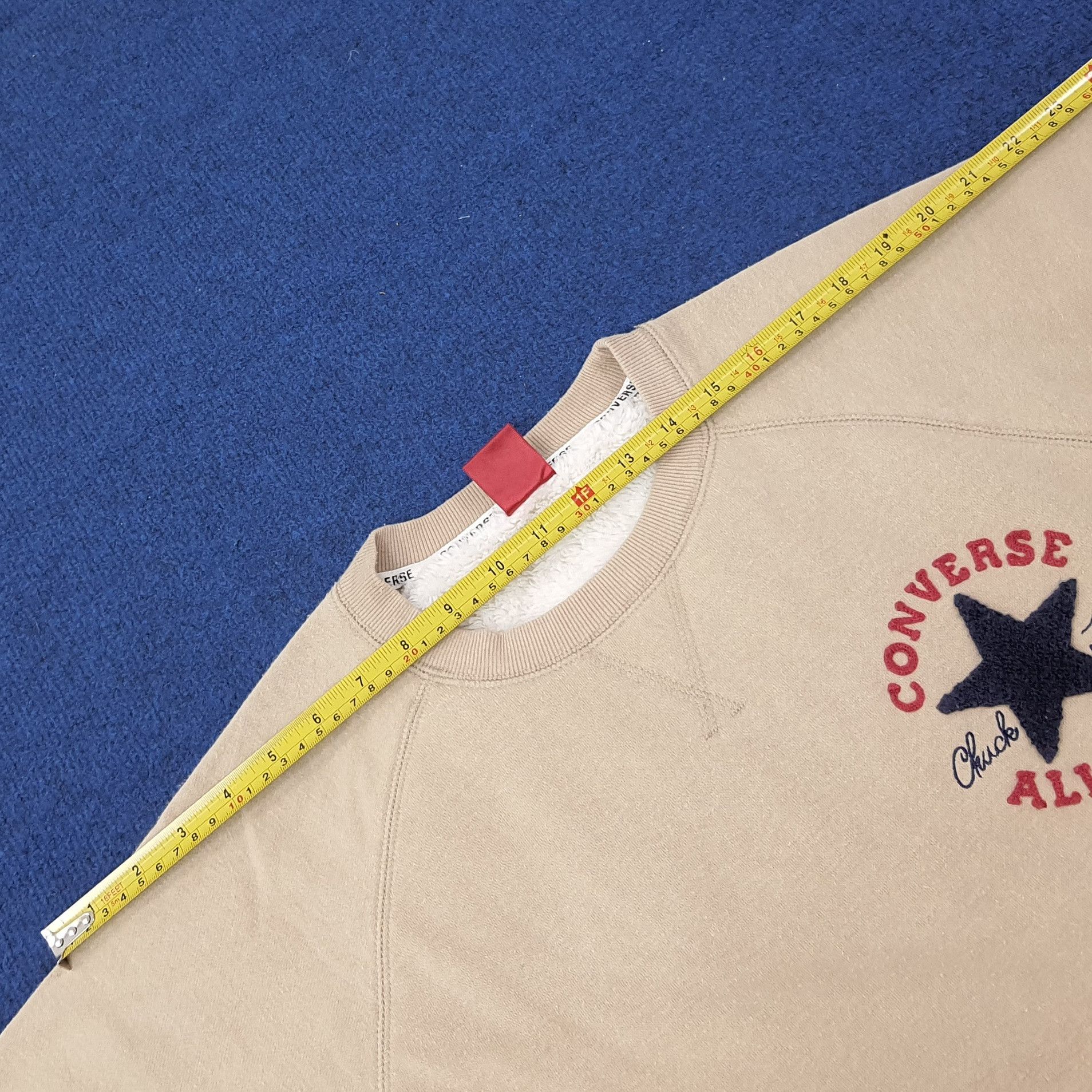 Converse Vintage Converse All Star Chuck Taylor Sweatshirt C245N22 Size US M / EU 48-50 / 2 - 10 Thumbnail