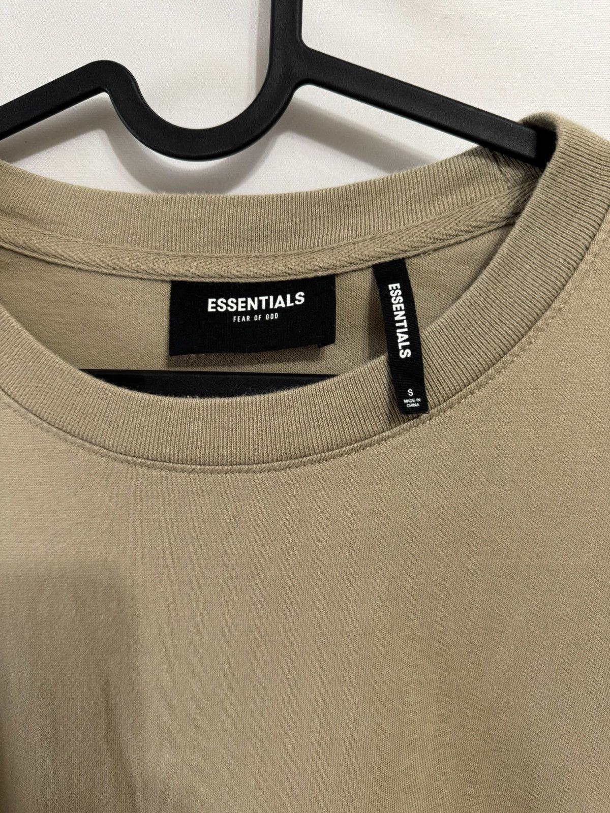 Fear of God 🔥Fear of God Essentials 3M Logo Boxy T-Shirt Tan SZ Small Size US S / EU 44-46 / 1 - 5 Thumbnail