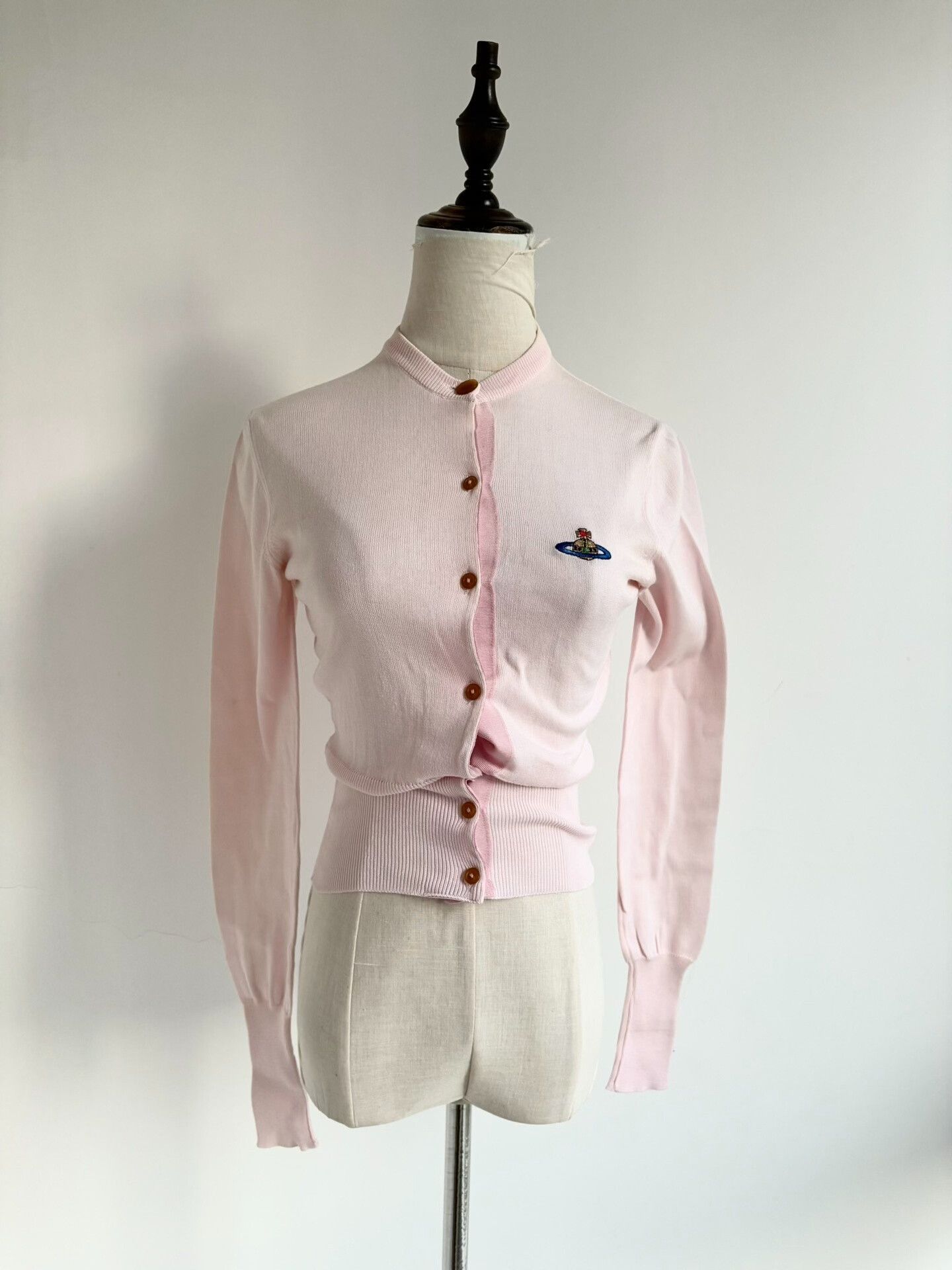 Vivienne Westwood Vivienne Westwood Pink Saturn Knit Sweater Size M / US 6-8 / IT 42-44 - 1 Thumbnail