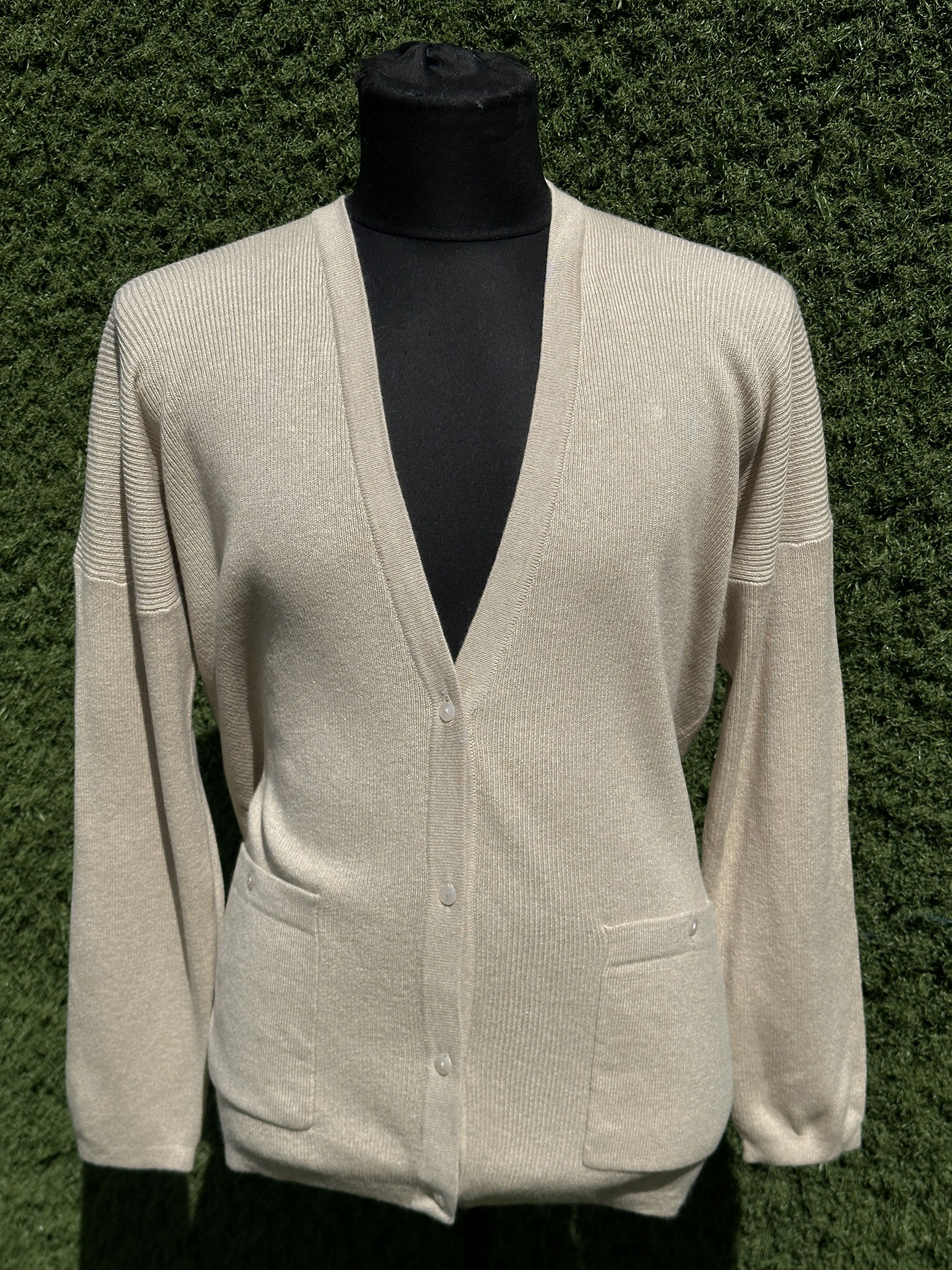 Brunello Cucinelli Brunello Cucinelli Cashmere Oversized Rib Sleeve Cardigan M Size M / US 6-8 / IT 42-44 - 1 Thumbnail