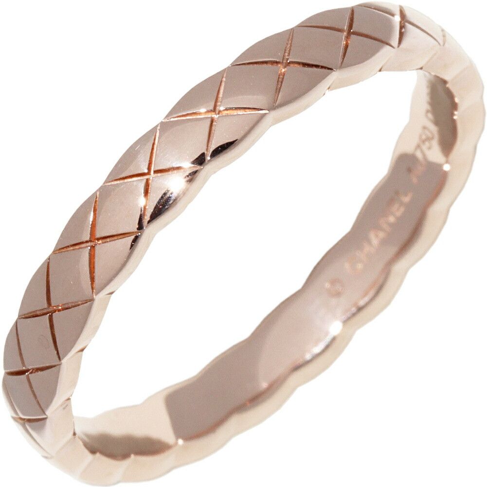 Chanel Chanel Chanel Coco Crush Au750 Ring Metal Ring J11785 DUTY FREE for USA Size ONE SIZE - 1 Thumbnail