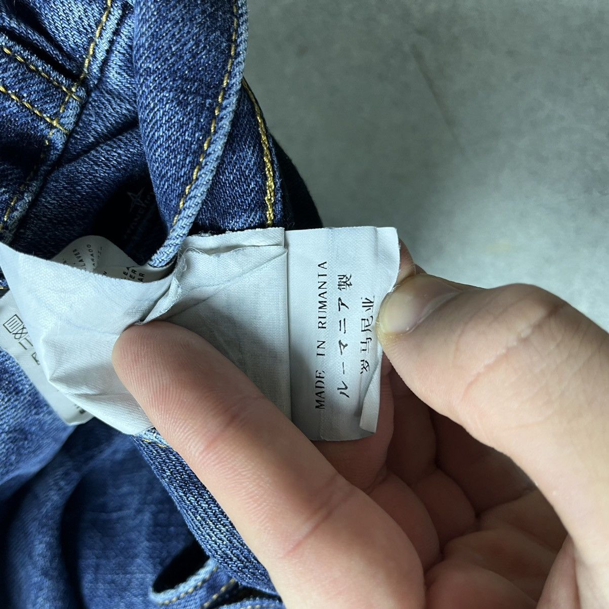 Stone Island Vintage Stone Island Jeans Patch Pocket Straight Fit Casual Size US 32 / EU 48 - 13 Thumbnail