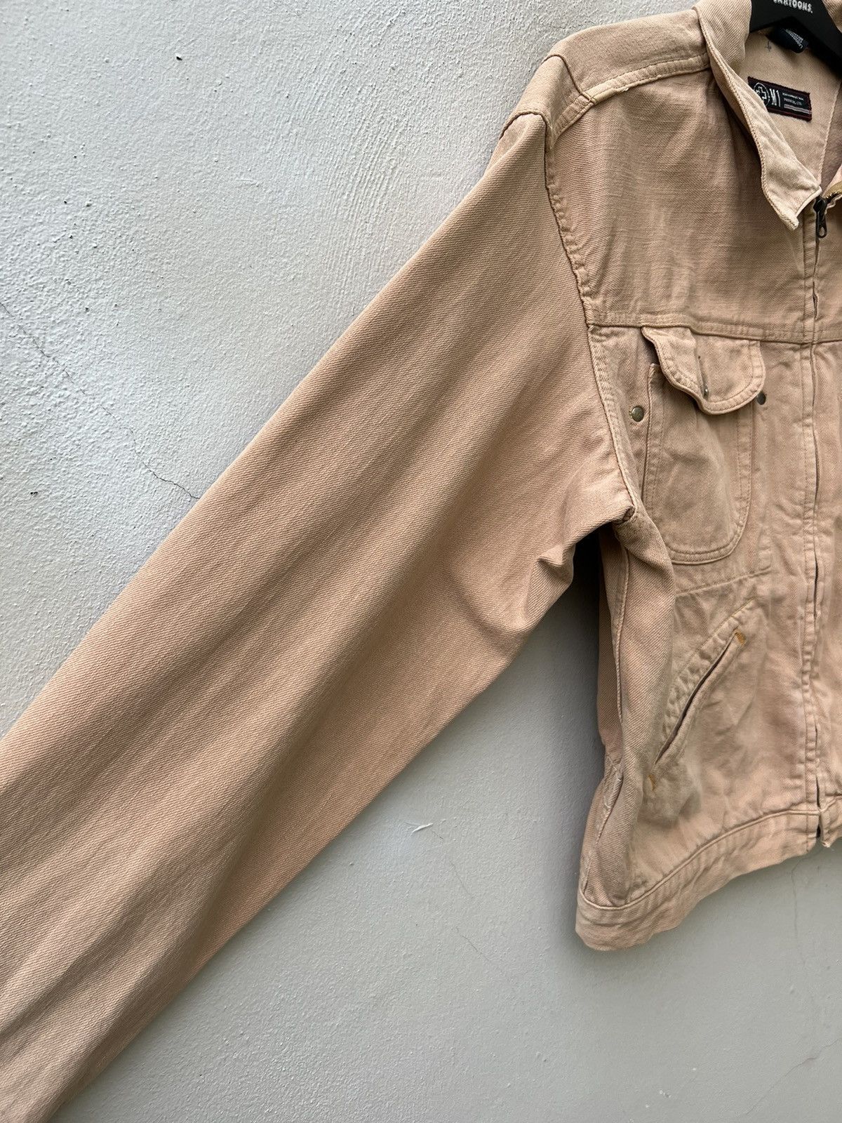 45rpm Vintage 45rpm NMD Sun Faded Denim Work Jacket Size US L / EU 52-54 / 3 - 11 Thumbnail