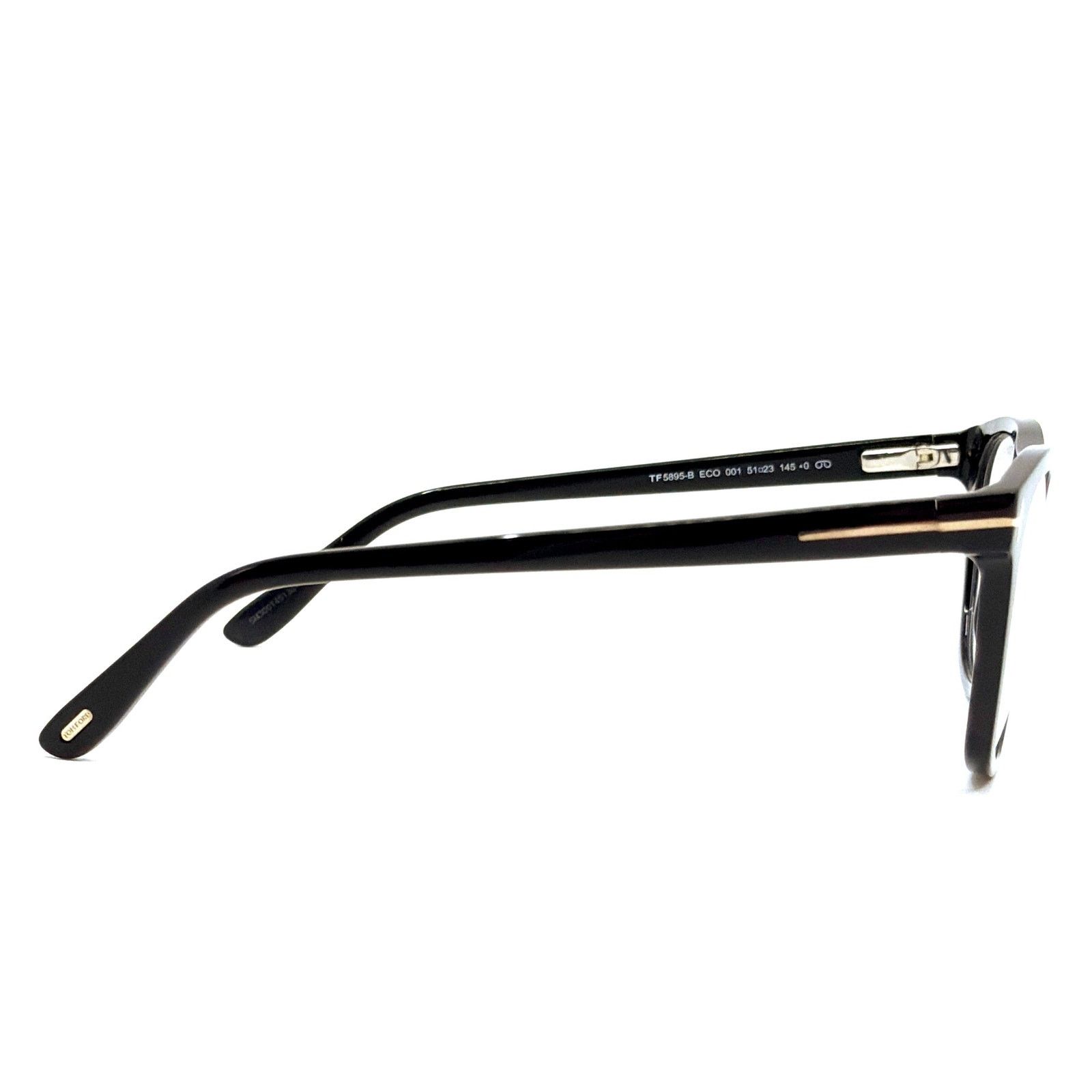 Tom Ford New!!! TOM FORD Clip-On Sunglasses/Eyeglasses TF5895-B 001 Size ONE SIZE - 12 Thumbnail