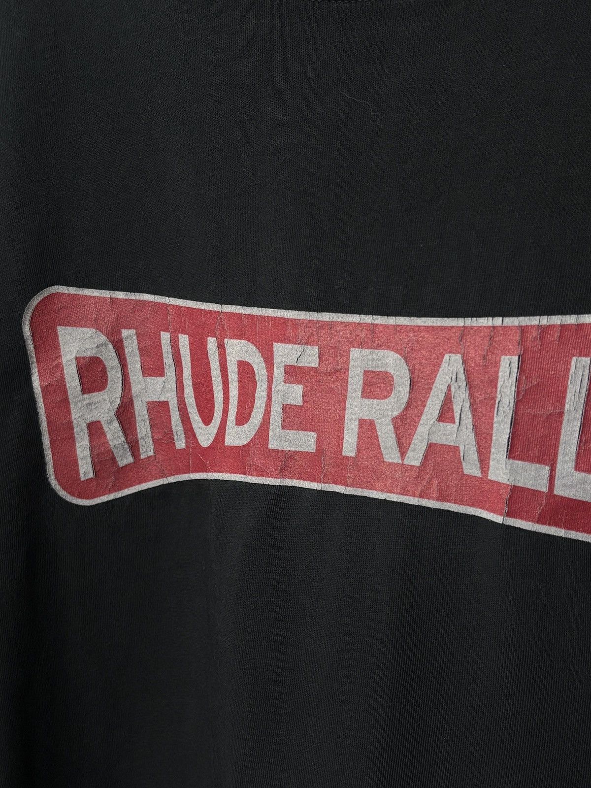 Rhude RHUDE | RALLYE CAR LOGO TEE Size US L / EU 52-54 / 3 - 4 Thumbnail