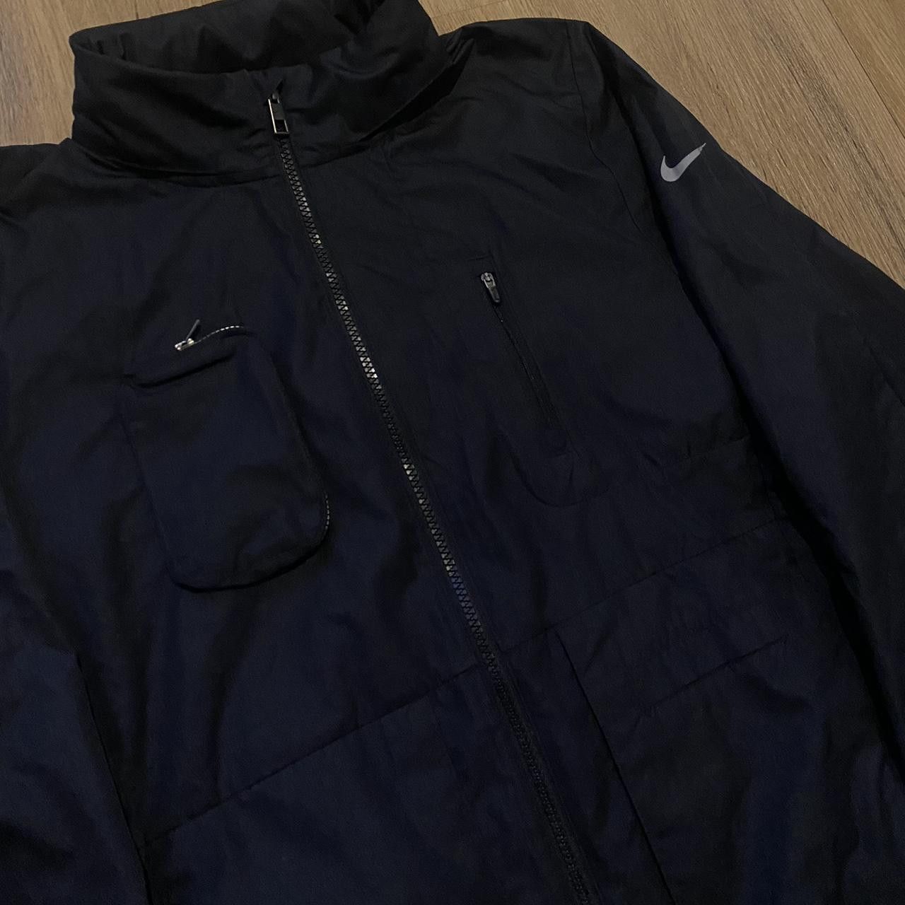Nike Nike windbreaker jacket in black and grey Size US S / EU 44-46 / 1 - 1 Thumbnail