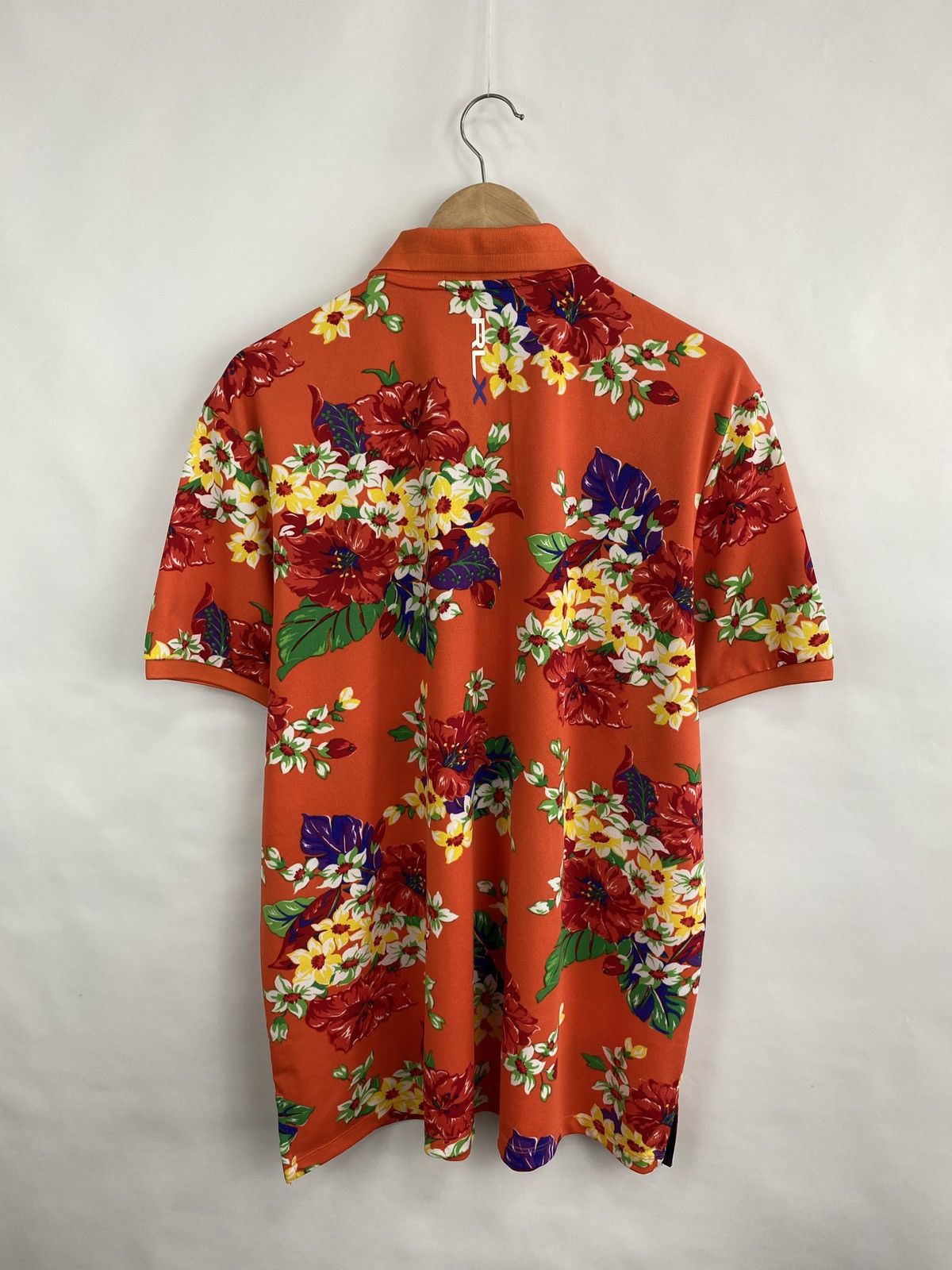 RLX Ralph Lauren 🇺🇸 Polo Ralph Lauren RLX eXtreme Hawaiian Polo T-Shirt Y2K Size US XL / EU 56 / 4 - 8 Thumbnail