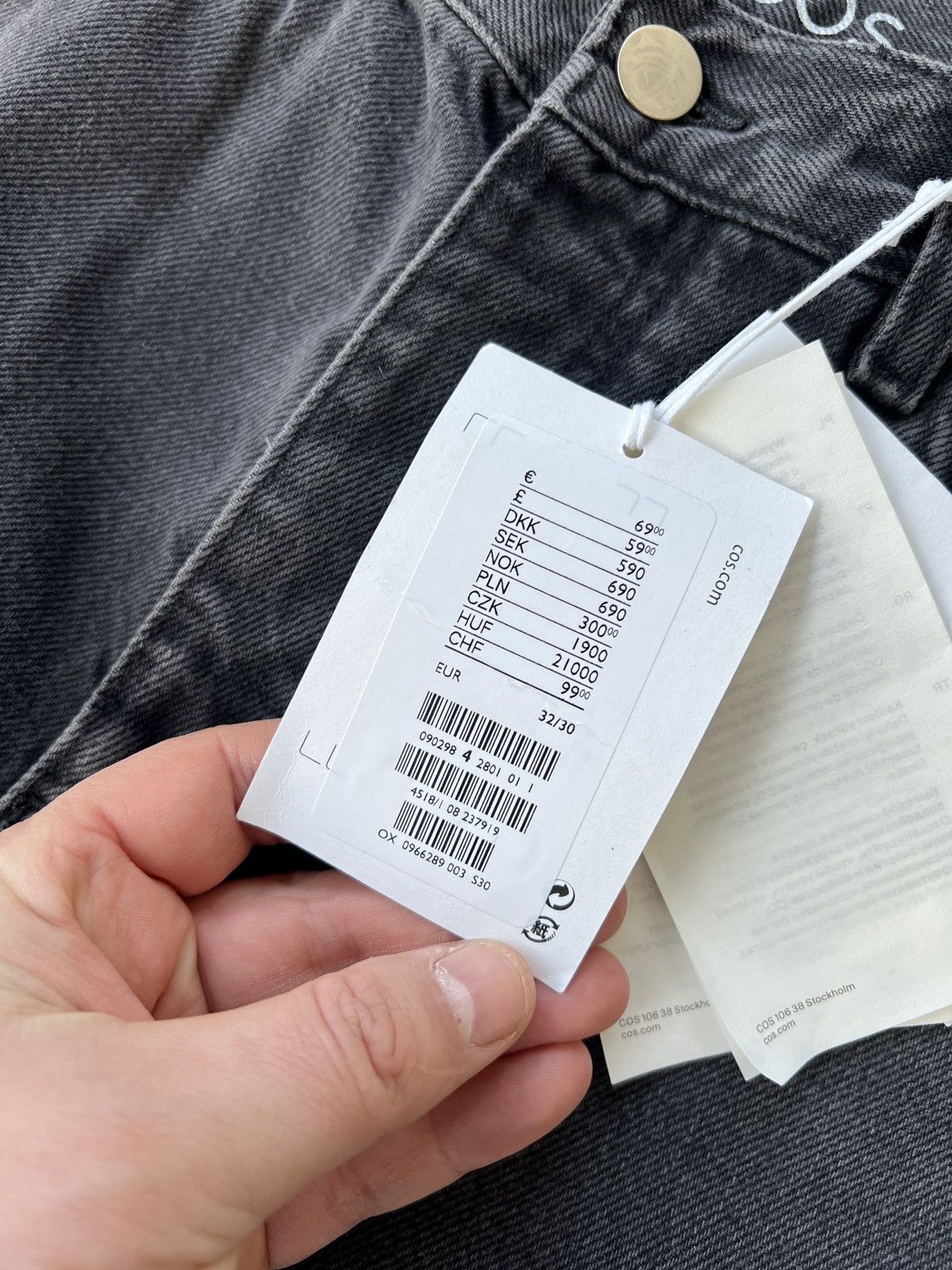 Cos COS Jeans Size US 32 / EU 48 - 4 Thumbnail