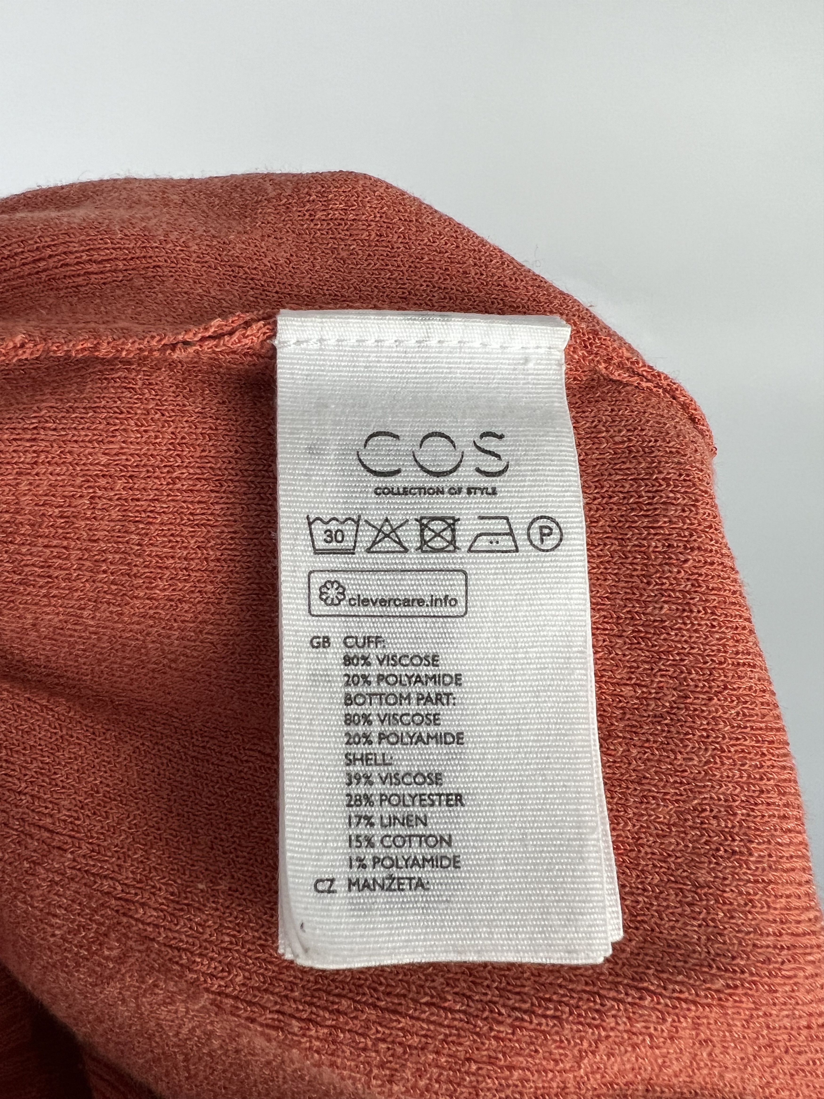 Cos COS Ruffle Crew Neck Sweater Size L Size L / US 10 / IT 46 - 10 Thumbnail