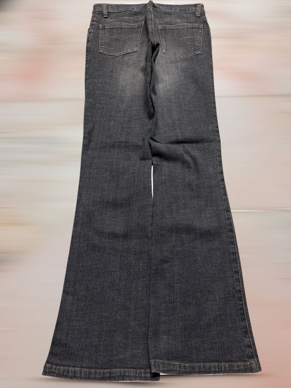 Vintage VINTAGE 1990s JAPANESE BELL BOTTOM FLARE MUD-WASHED Size US 26 / EU 42 - 2 Thumbnail