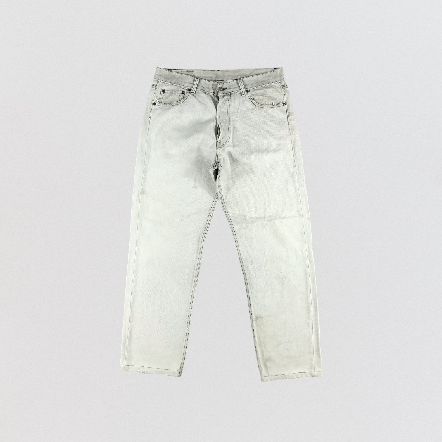 Levi's Vintage 90s Light Wash Levis 501 Jeans-JM2685 Size US 35 - 1 Thumbnail