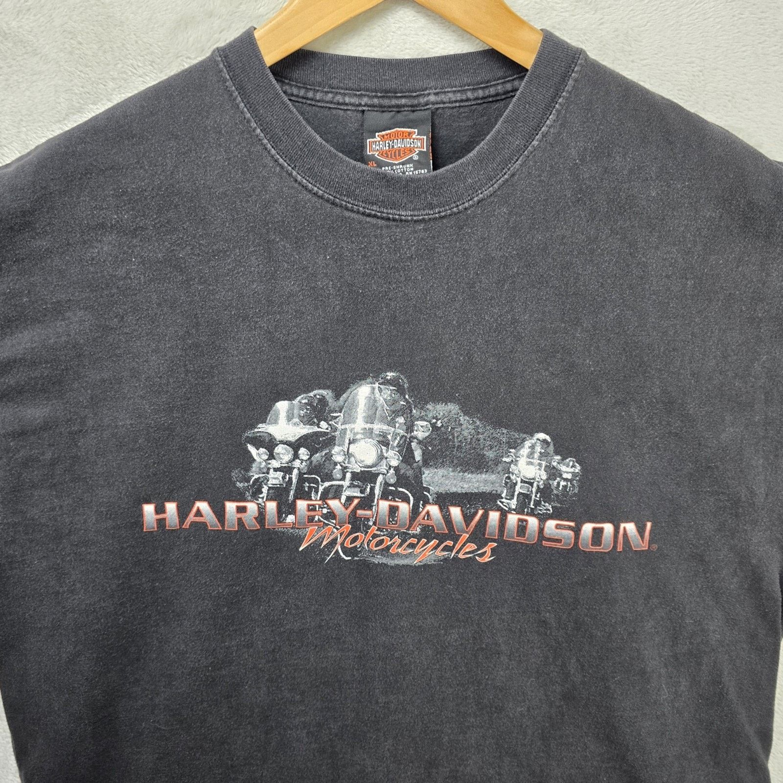Harley Davidson Vintage Harley Davidson Shirt XL Skagit Biker Washington Y2K Size US XL / EU 56 / 4 - 1 Thumbnail