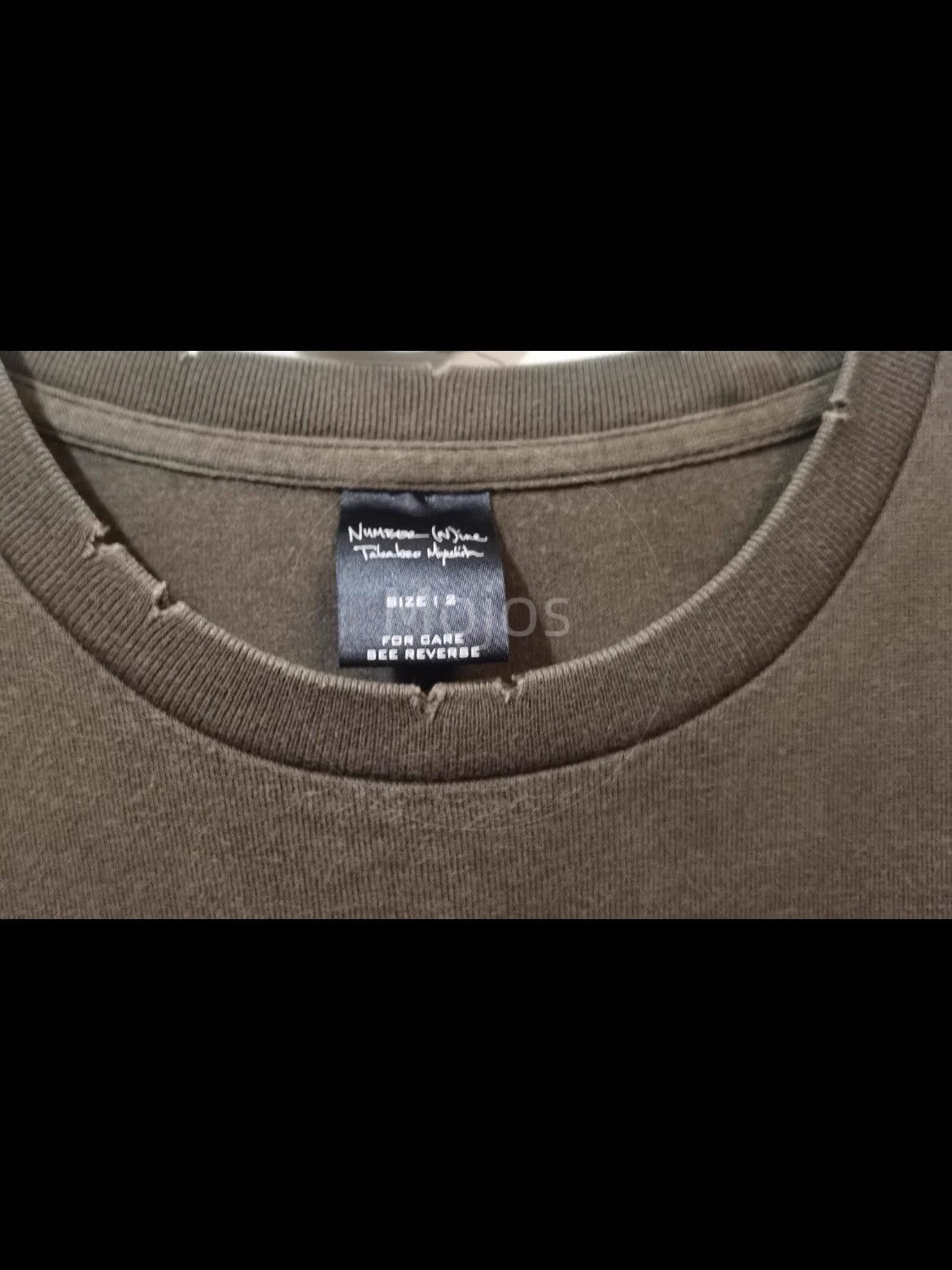 Number (N)ine Sz 2 Number Nine 04SS Dream baby Dream Tee-2508 Size US M / EU 48-50 / 2 - 5 Thumbnail
