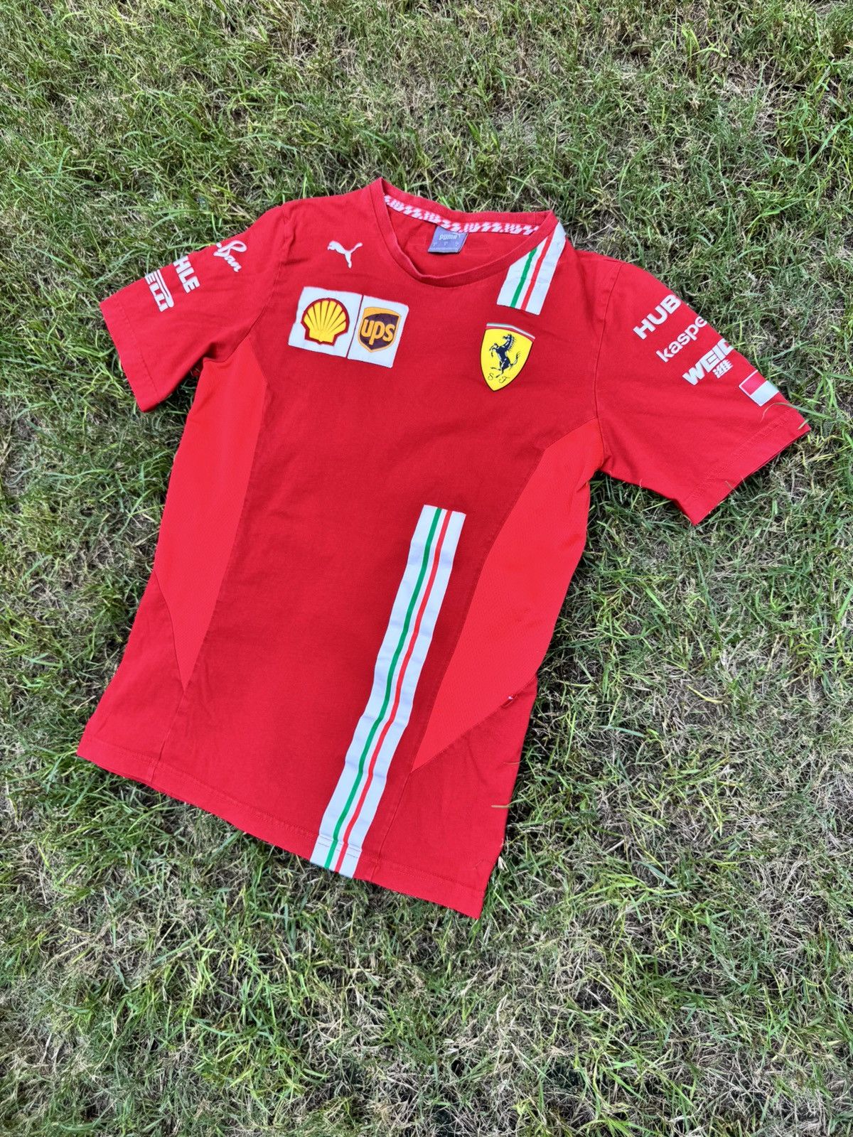 Puma T-SHIRT MAILLOT HOMME FERRARI CHARLES LECLERC 2019 Size US S / EU 44-46 / 1 - 2 Thumbnail
