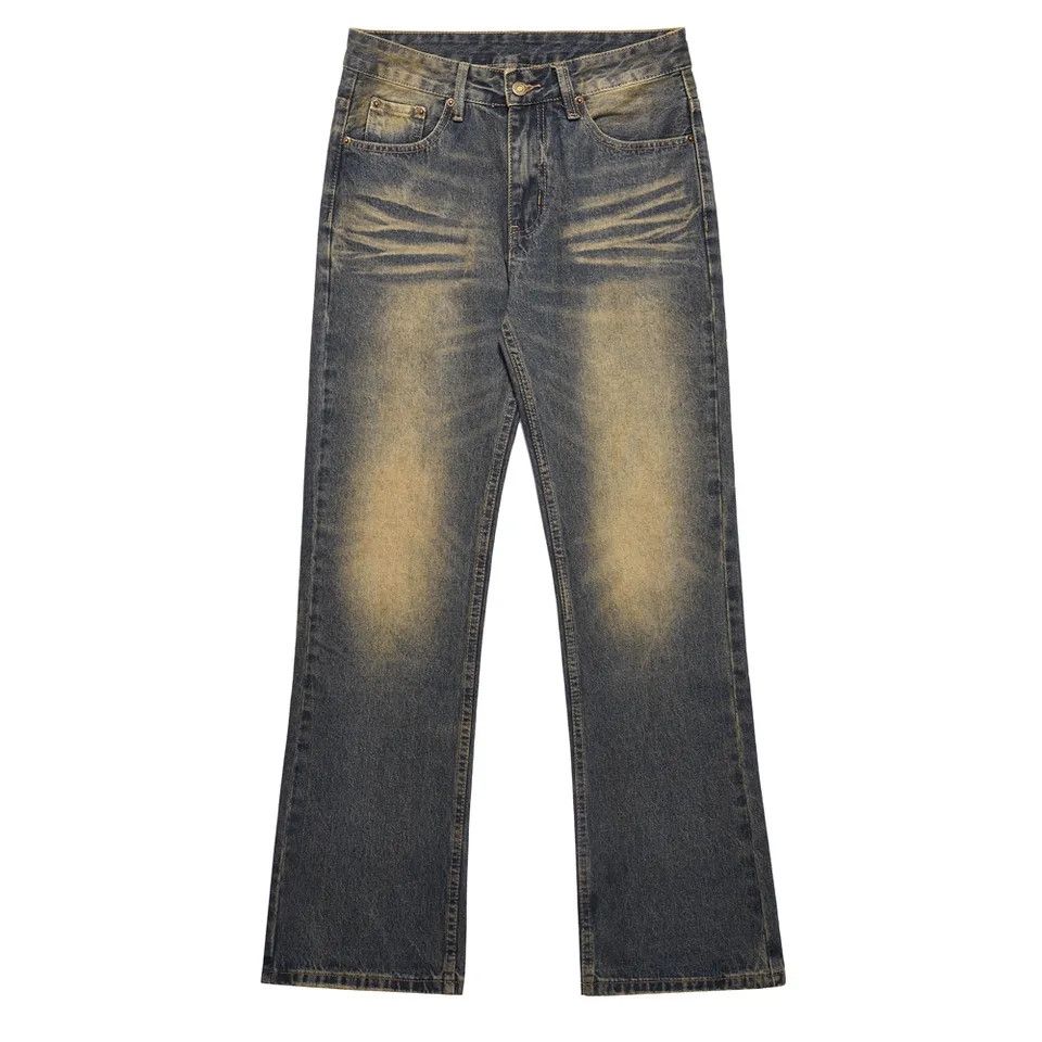 Designer × Vintage custom rusty faded washed grunge jeans Size US 30 / EU 46 - 2 Thumbnail