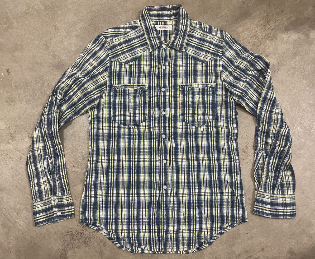 HR MARKET Button up Tshirt Japanese Designer