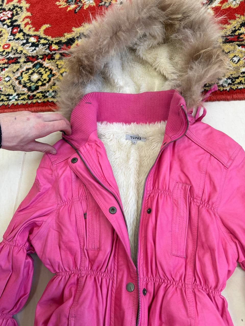 Japanese Brand Avant-Garde Hysteric Glamour Style Retro Fur Vintage Jacket Size S / US 4 / IT 40 - 6 Thumbnail