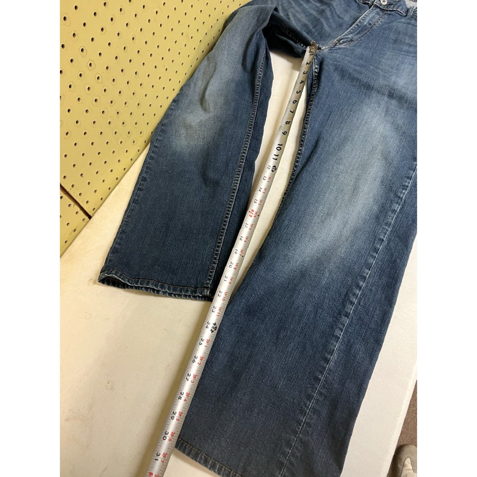 Levi's Levi's 559 Jeans Mens 35x30 Blue Denim Straight Relaxed Regular Fit 559 Model Vintage No Size US 35 - 7 Thumbnail