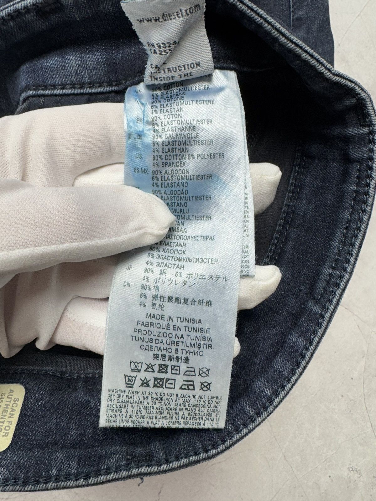Diesel × Vintage Diesel Jeans Denim Vintage Size 26" / US 2 / IT 38 - 5 Thumbnail