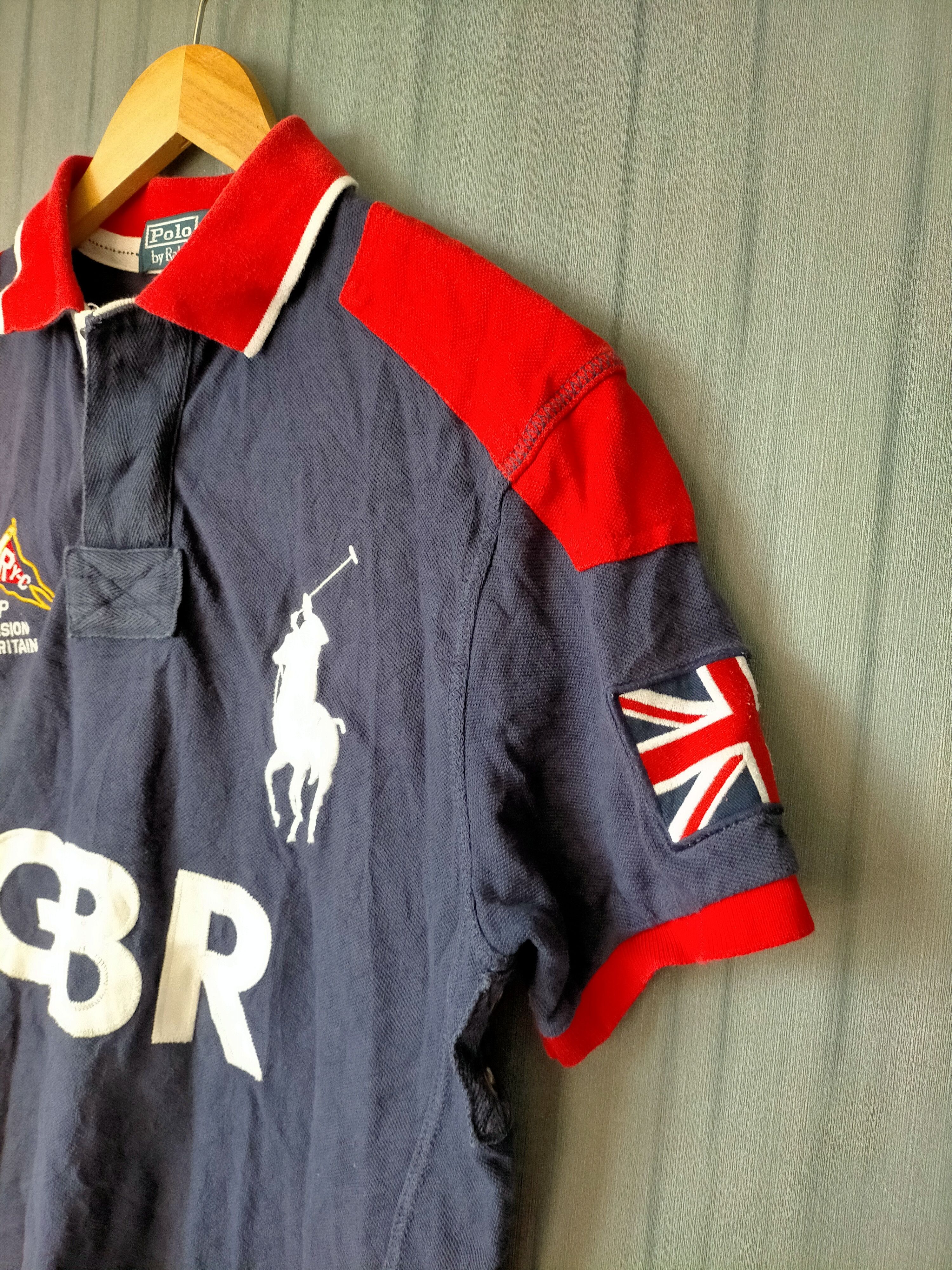Polo Ralph Lauren Polo Ralph Lauren Great Britain Polo tee Size US M / EU 48-50 / 2 - 7 Thumbnail