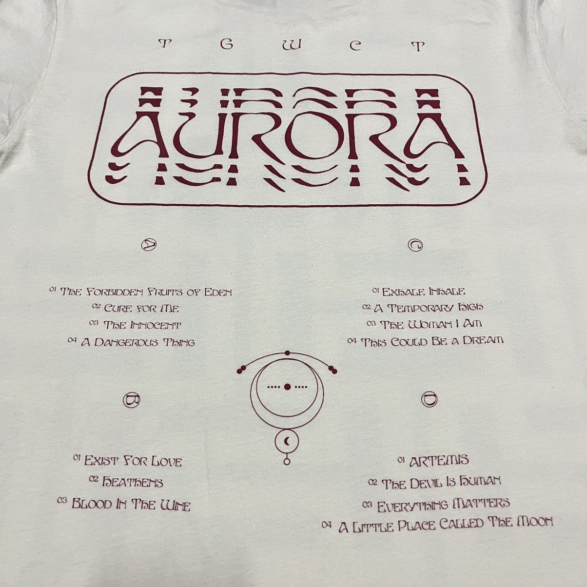 Band Tees AURORA The Gods We Can Touch Promo Album Long Sleeve Size US M / EU 48-50 / 2 - 6 Thumbnail