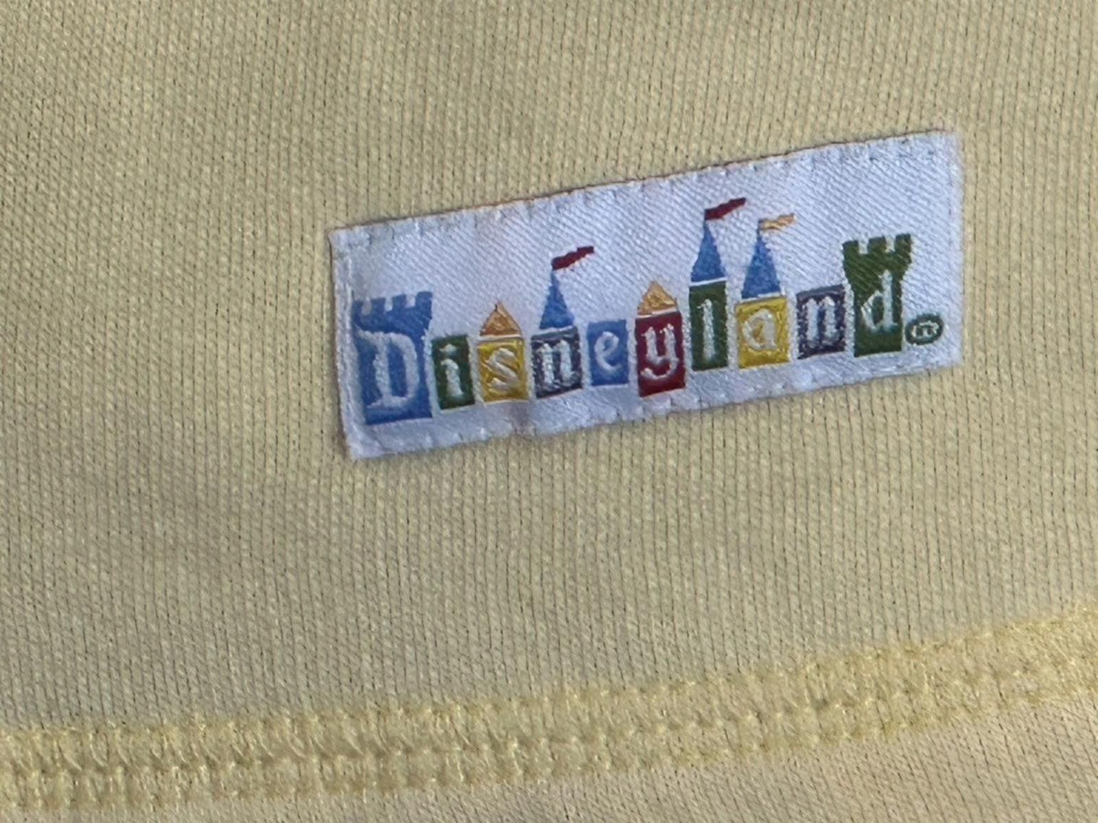 Disney Disneyland Minnie Mouse Embroidered Sweatshirt Yellow Medium Size M / US 6-8 / IT 42-44 - 3 Thumbnail