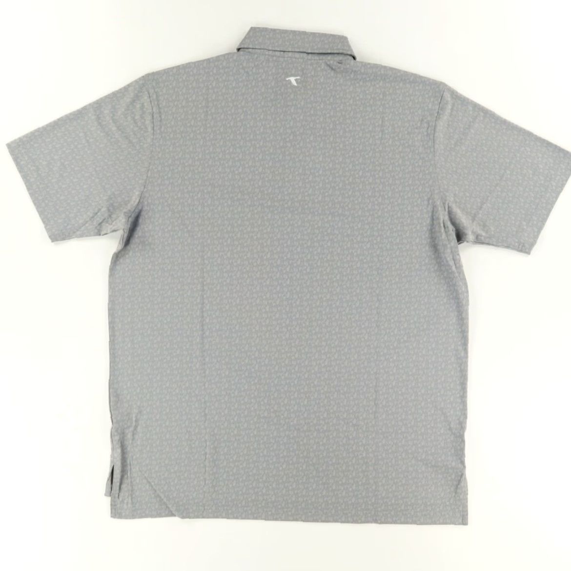 Vintage Genteal Polo Shirt Gray Men XL Brrr Printed Animal All Over Print High Stretch Shirt Size US XL / EU 56 / 4 - 4 Thumbnail