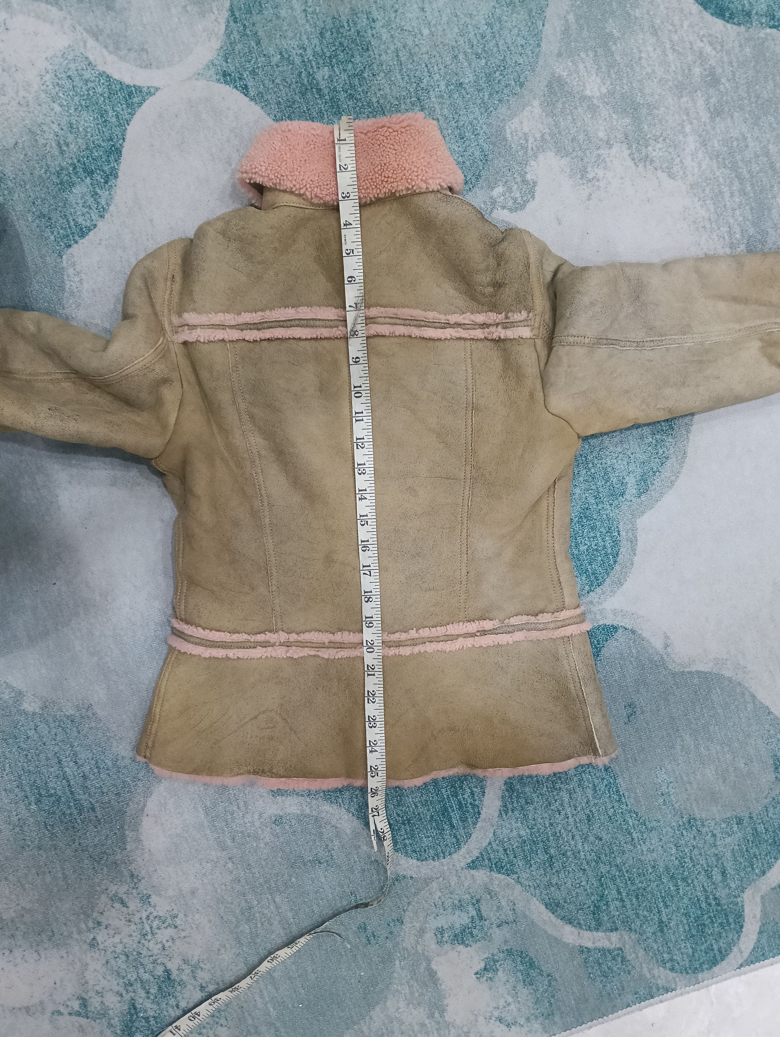 Designer × Japanese Brand × Les Copains Les Copains Sheepskin Jacket Size S / US 4 / IT 40 - 15 Thumbnail