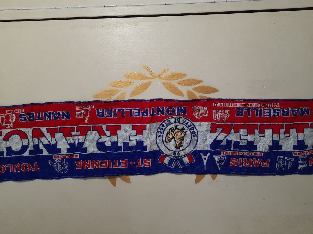 Vintage Allez France Fans Scarf 1998 Size ONE SIZE - 7 Thumbnail