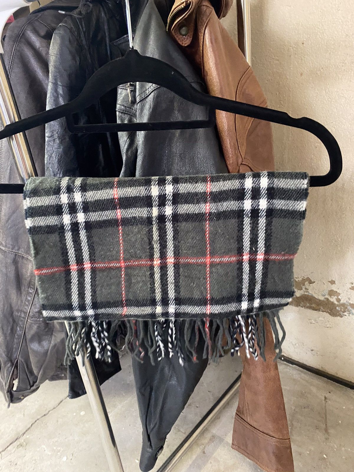 Other Leather bomber jacket paired with free Burberry scarf Size US XL / EU 56 / 4 - 4 Thumbnail