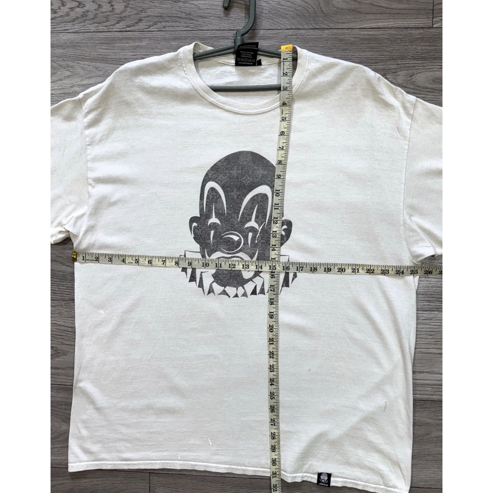 J Brand Joker T-Shirt White 2XL Mens Untouchable Reputation LA Size US XXL / EU 58 / 5 - 2 Thumbnail