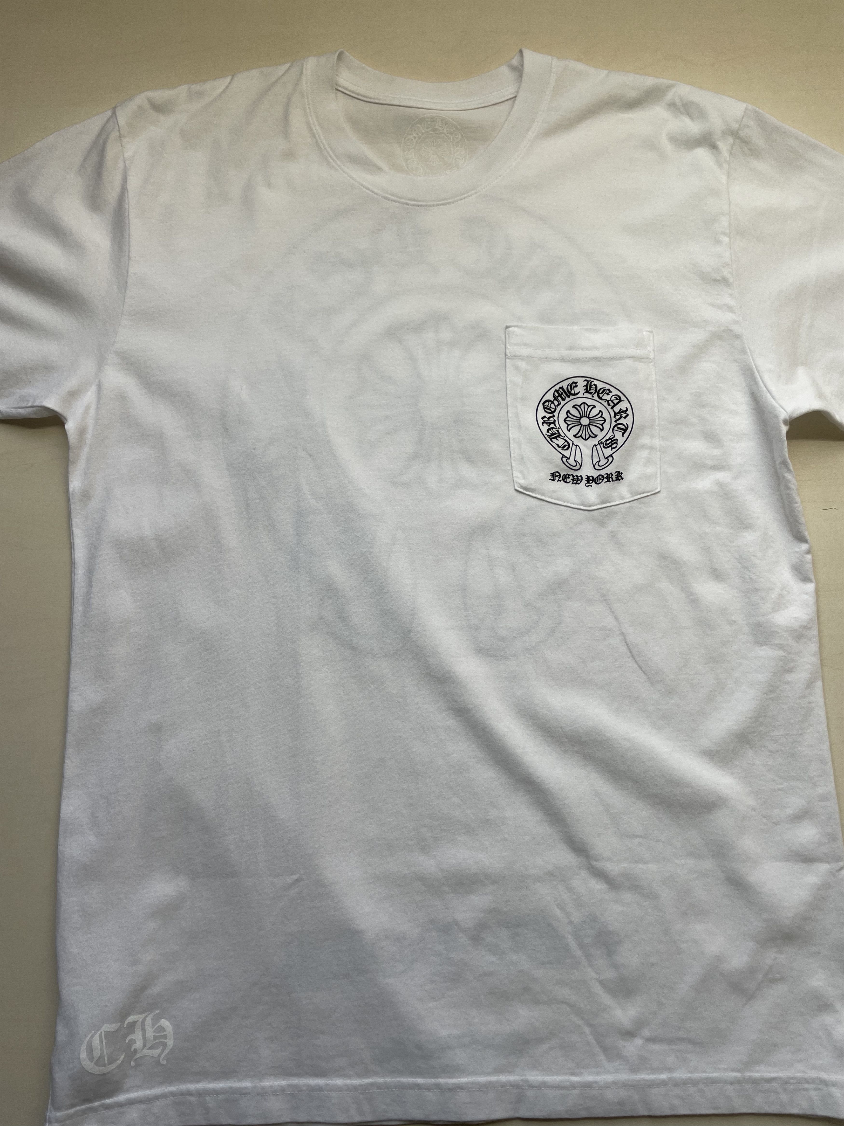 Chrome Hearts Chrome Hearts New York Horseshoe Short Sleeve T-shirt Tee Size US L / EU 52-54 / 3 - 6 Thumbnail