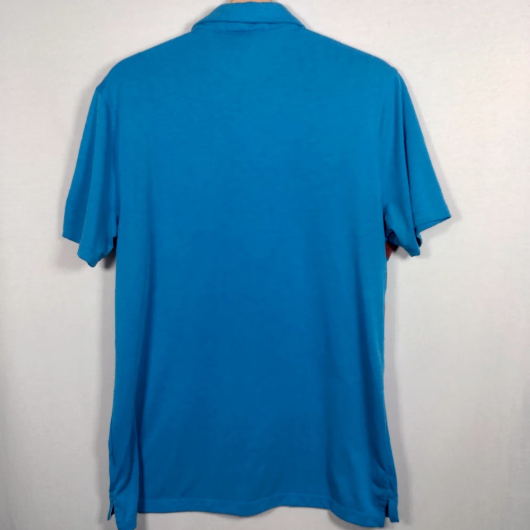 Nike Nike Golf Dri Fit Polo Shirt Men M Blue Red Striped Performance Golfing Active Shirt Polo Golf Nike Dri-Fit Men M Blue Red Striped Athletic Size US M / EU 48-50 / 2 - 2 Thumbnail