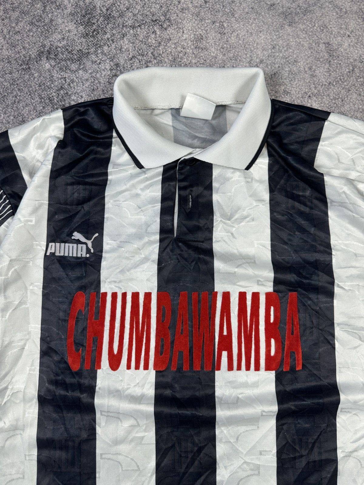 Puma Vintage Puma Chumbawamba 90s Soccer T-shirt Blokecore XL USA Size US XL / EU 56 / 4 - 2 Thumbnail