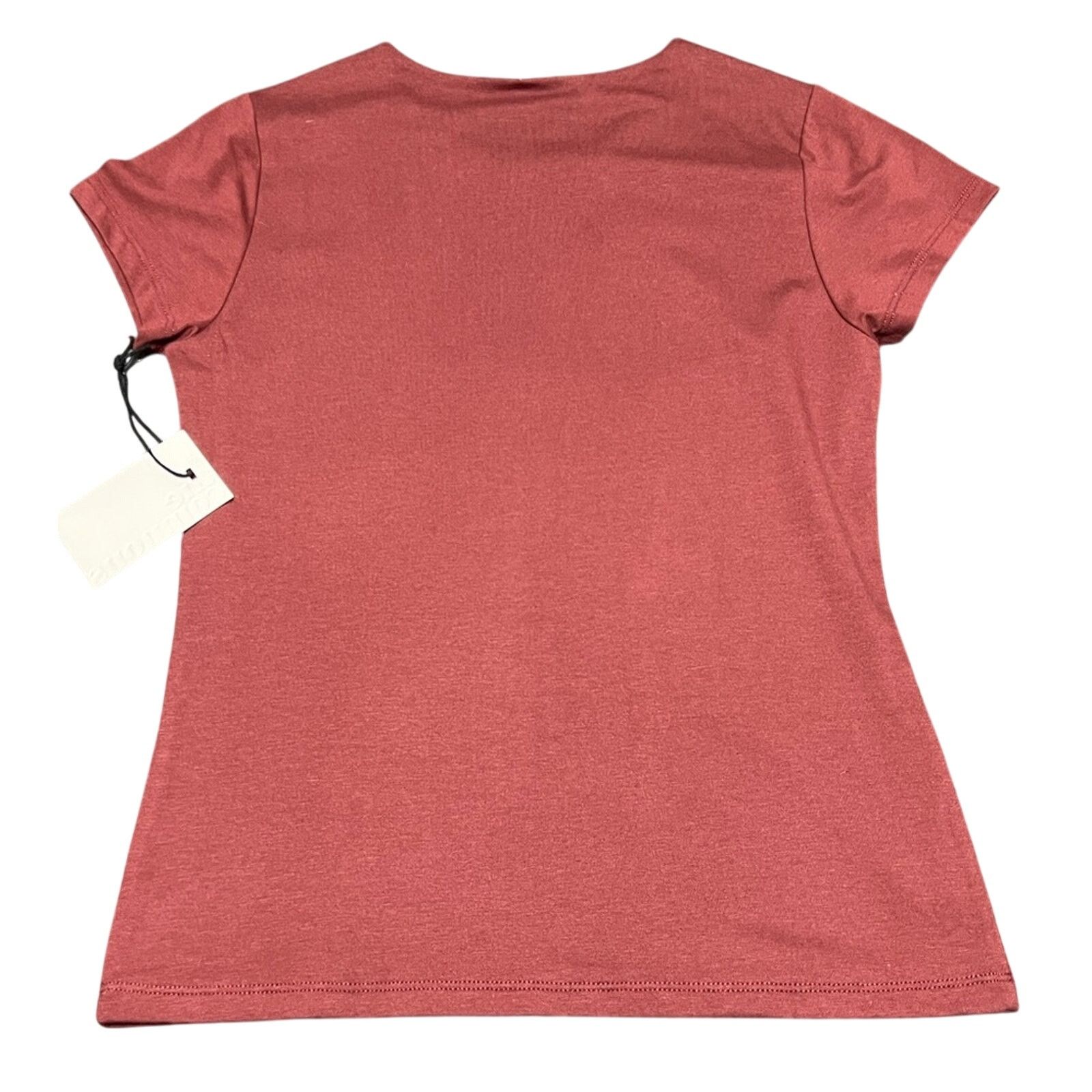 Common Projects The Commons Women's Medium Brown Top Shirt Modal Spandex NWT Size M / US 6-8 / IT 42-44 - 2 Thumbnail